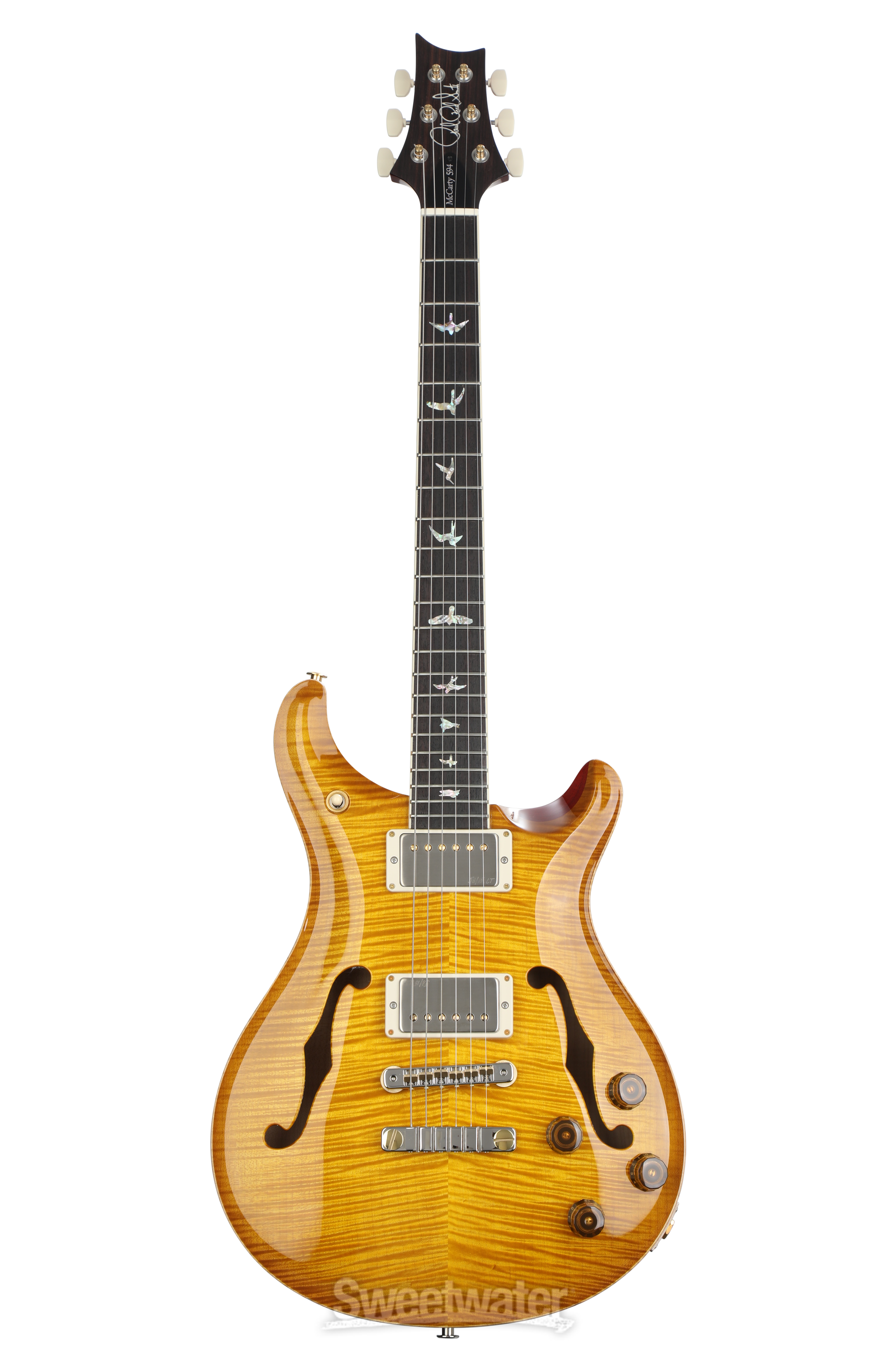PRS McCarty 594 Hollowbody II 10-Top Electric Guitar - McCarty