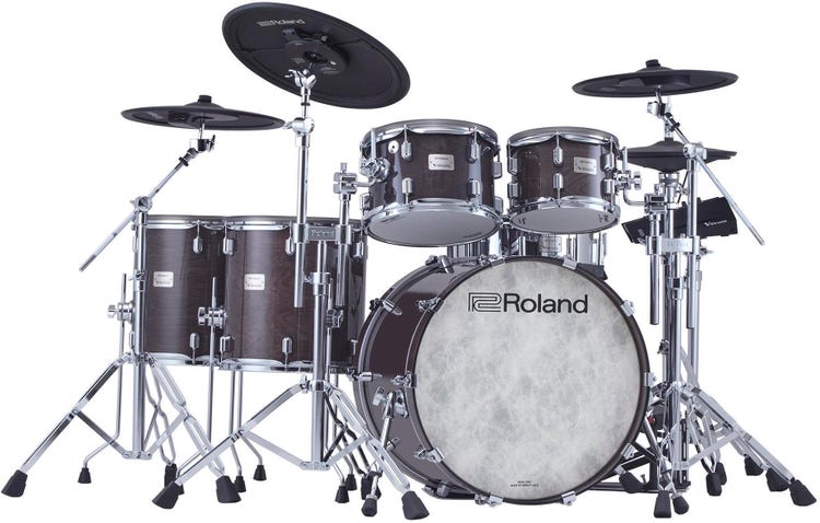 Roland VAD716 Electronic Drum Set - Gloss Ebony