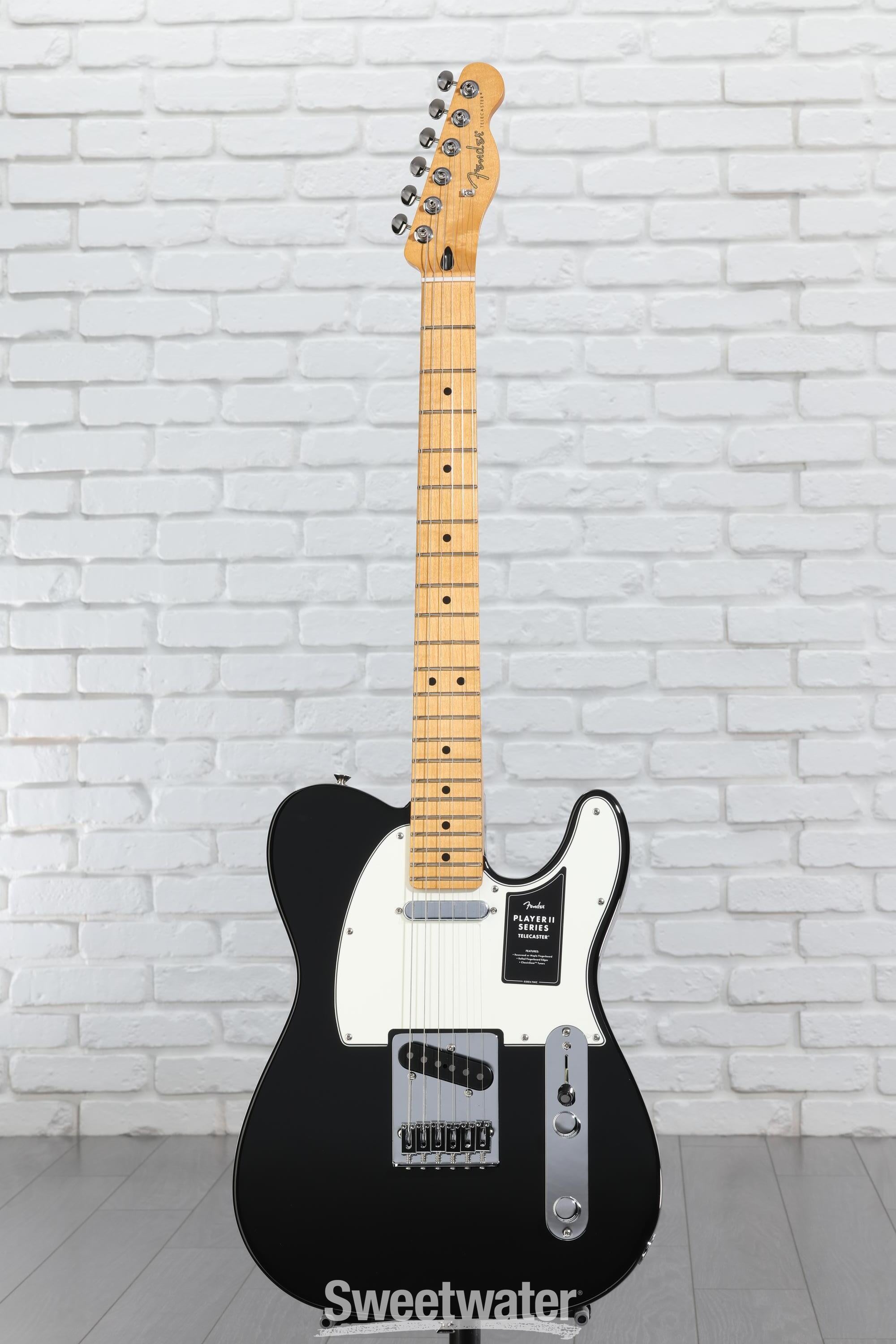 Fender Player II Telecaster Electric Guitar - Black with