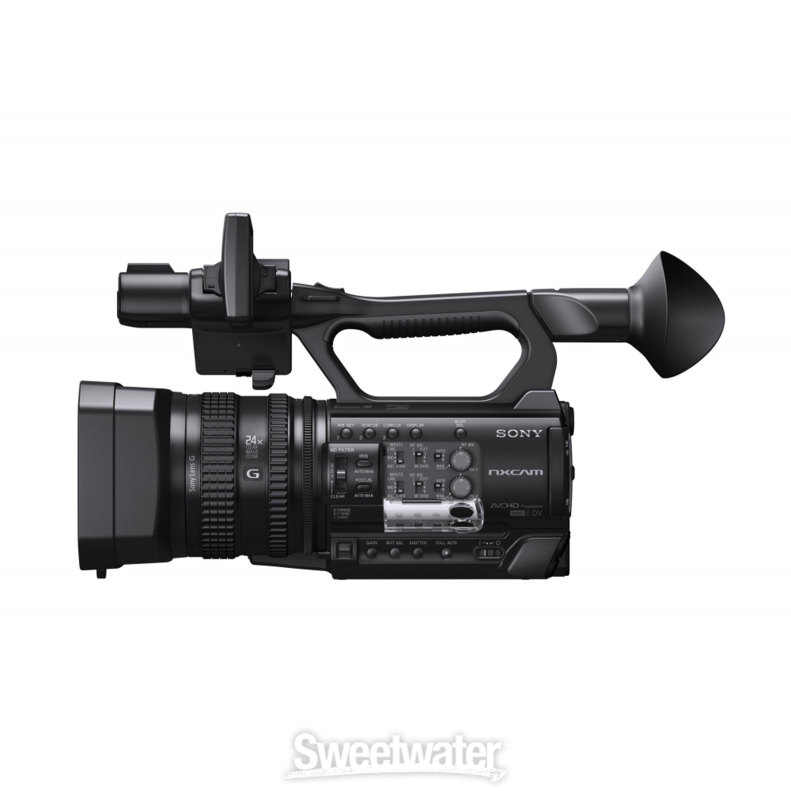 Sony HXR-NX100 1080p Full HD NXCAM Camcorder | Sweetwater
