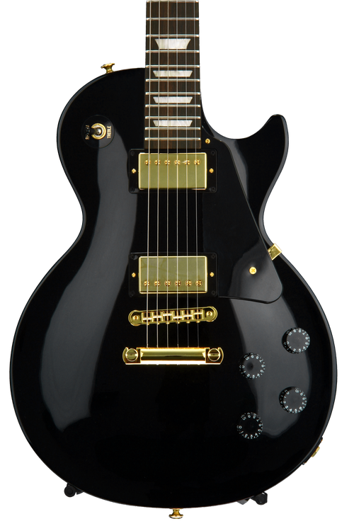 Gibson Les Paul Studio 2016 Traditional - Ebony, Gold Gibson Les Paul Studio 2016 Traditional - Ebony, Gold