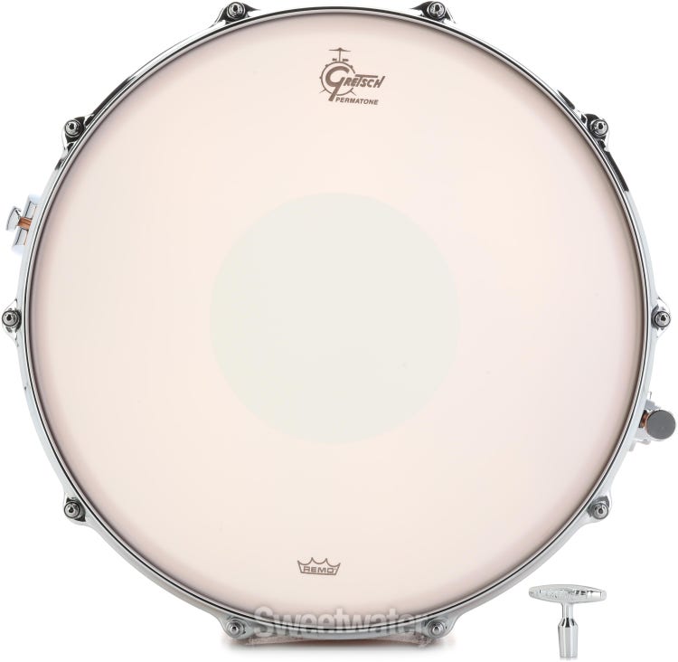 Pearl Free Floater Phosphor Bronze 6.5x 14-inch Snare Drum - Natural