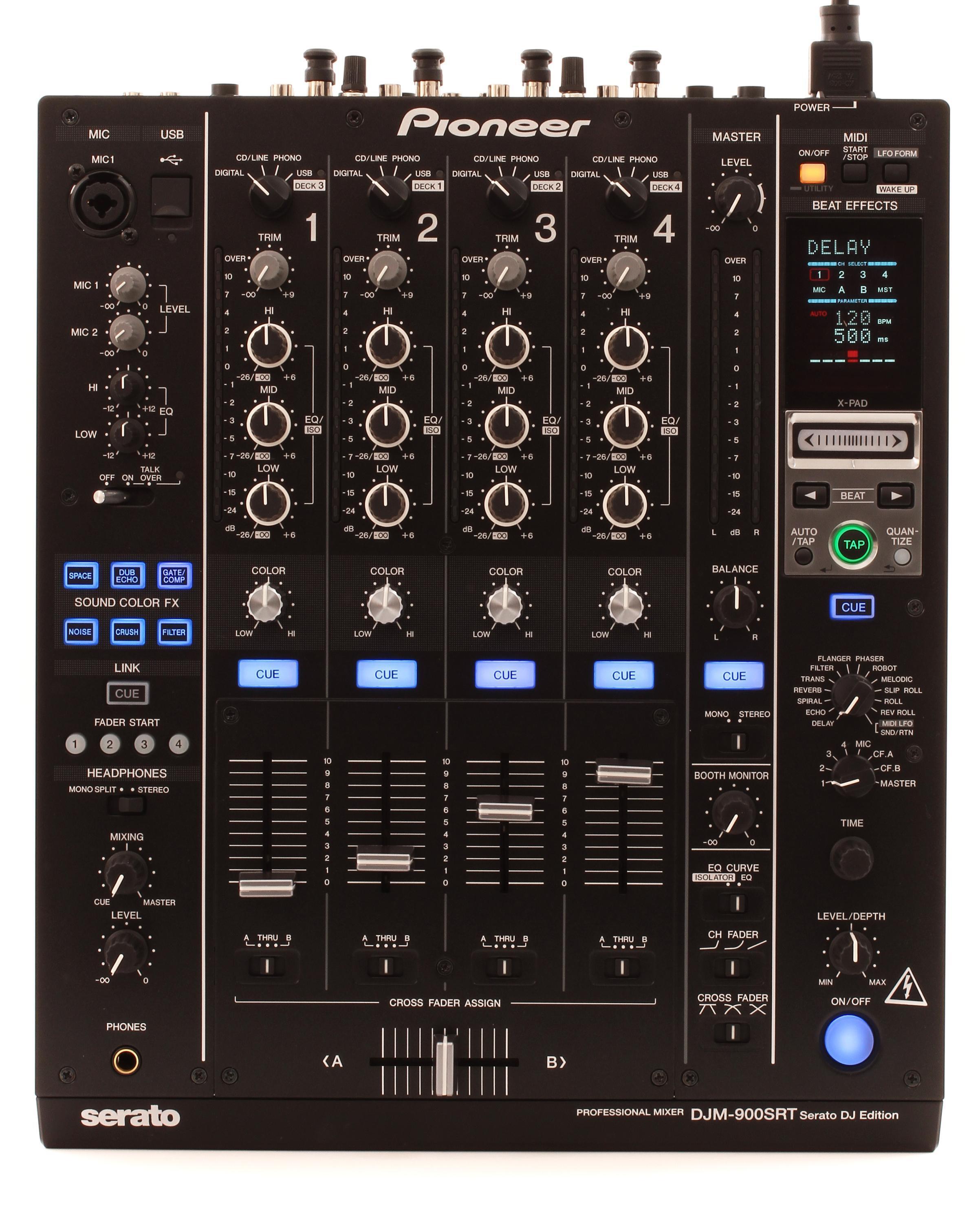 SeratoDJDJミキサー DJM-900SRT Serato DJ Edition