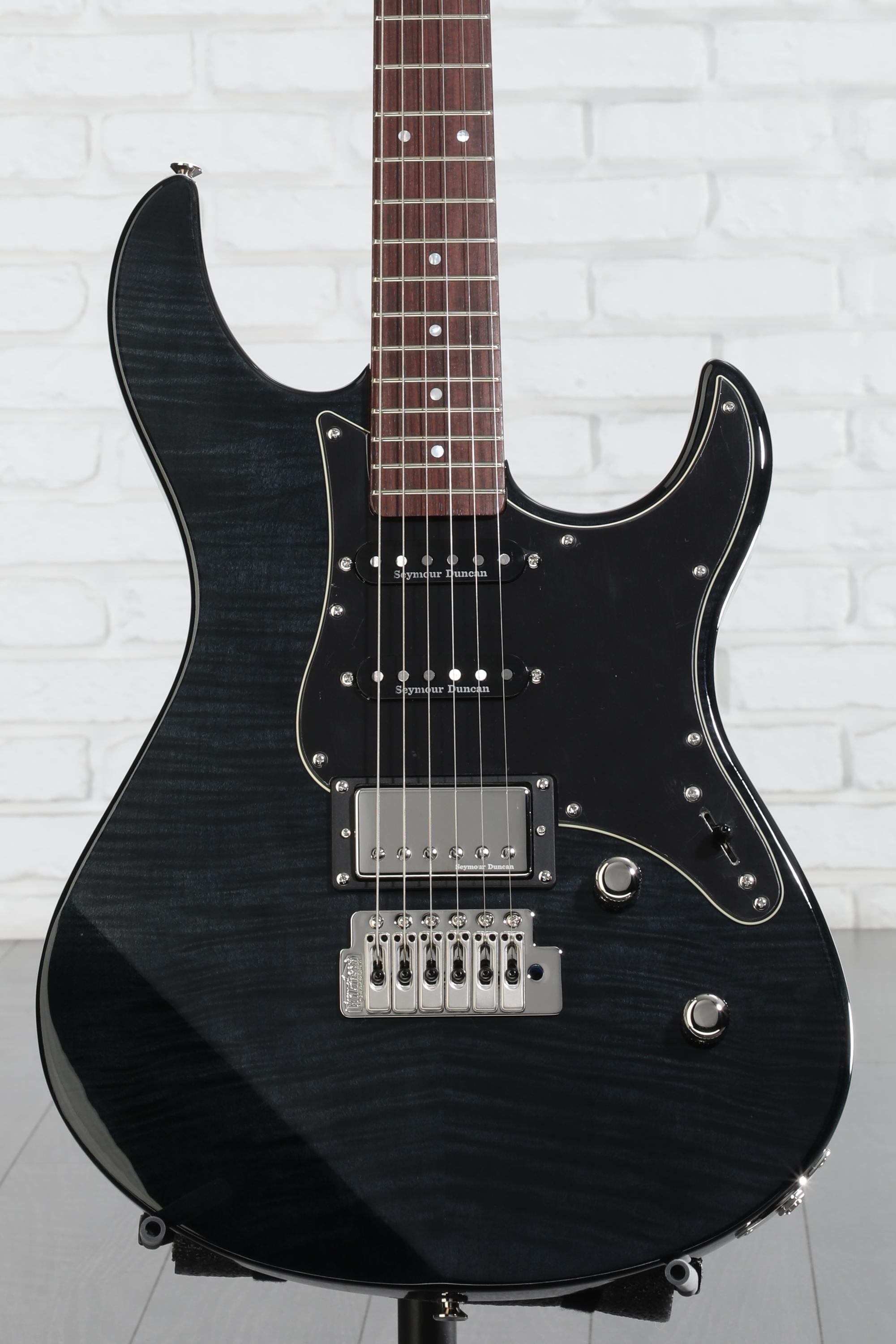 Yamaha PAC612VIIFM Pacifica Electric Guitar - Translucent Black