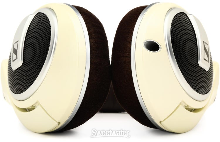 Sennheiser HD 599 Open-Back Headphones Matte Ivory