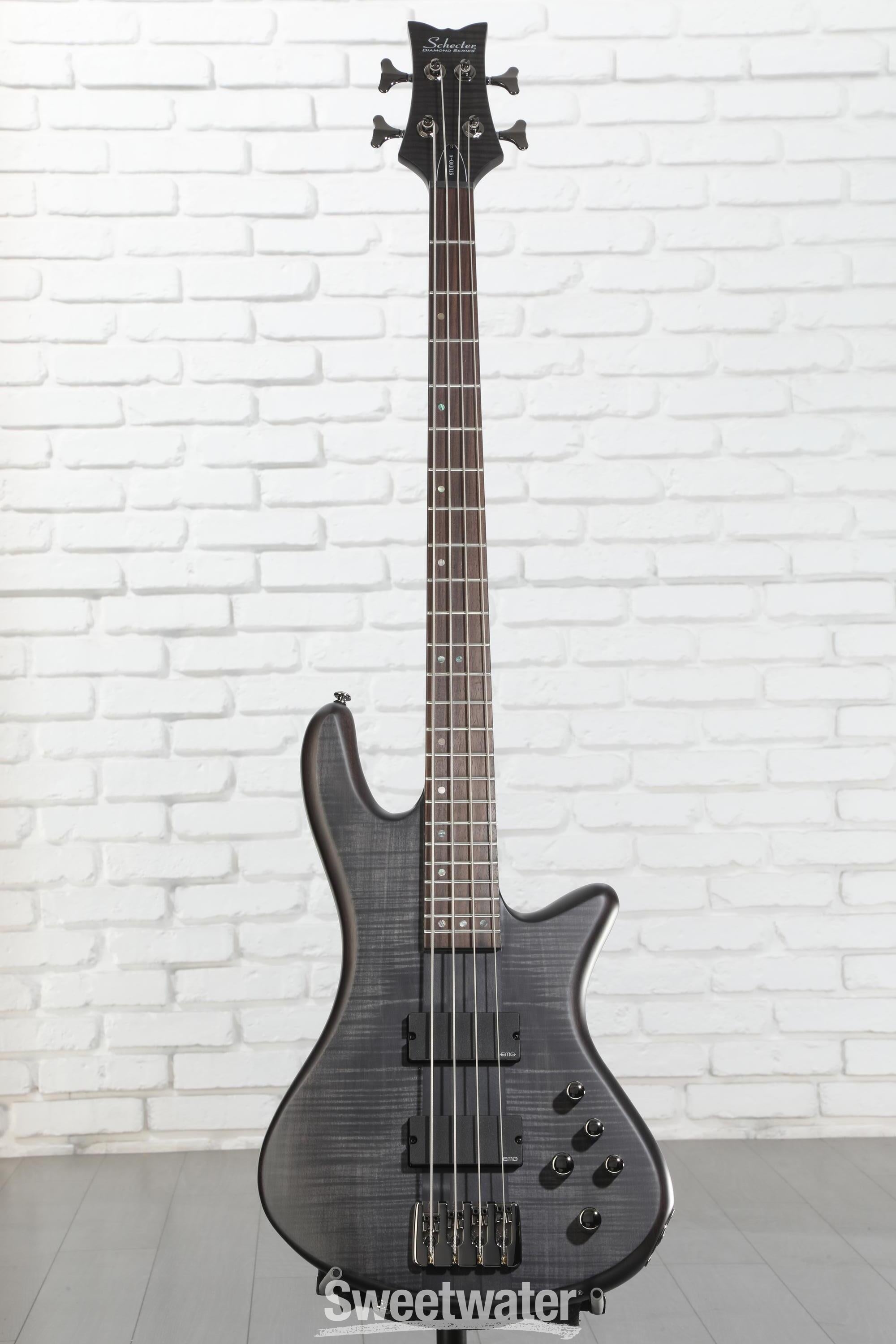 【美品！】 SCHECTER STILETTO - 4 SESSION ベース Schecter Stiletto Studio-4 Electric Bass Honey Satin