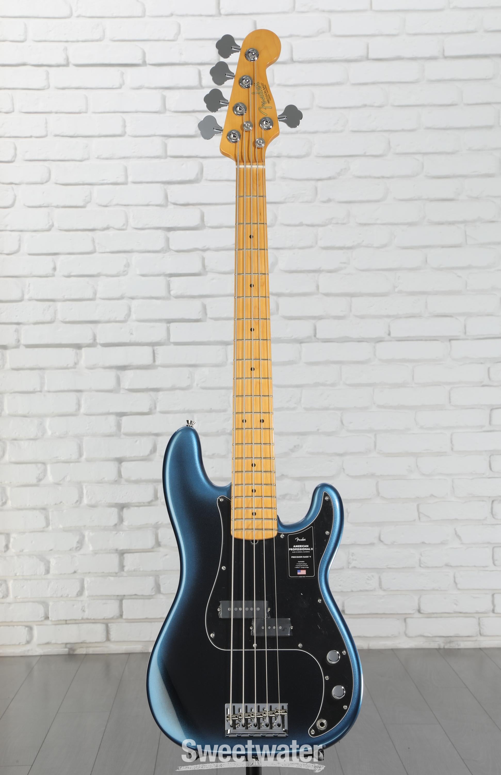 Fender アメプロPrecision Bass V mod Fender American Professional II Precision Bass V - Dark