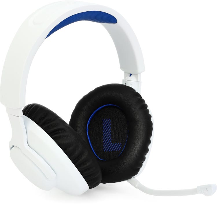 JBL Lifestyle Quantum 360P Console White Headset - Wireless Gaming | Sweetwater
