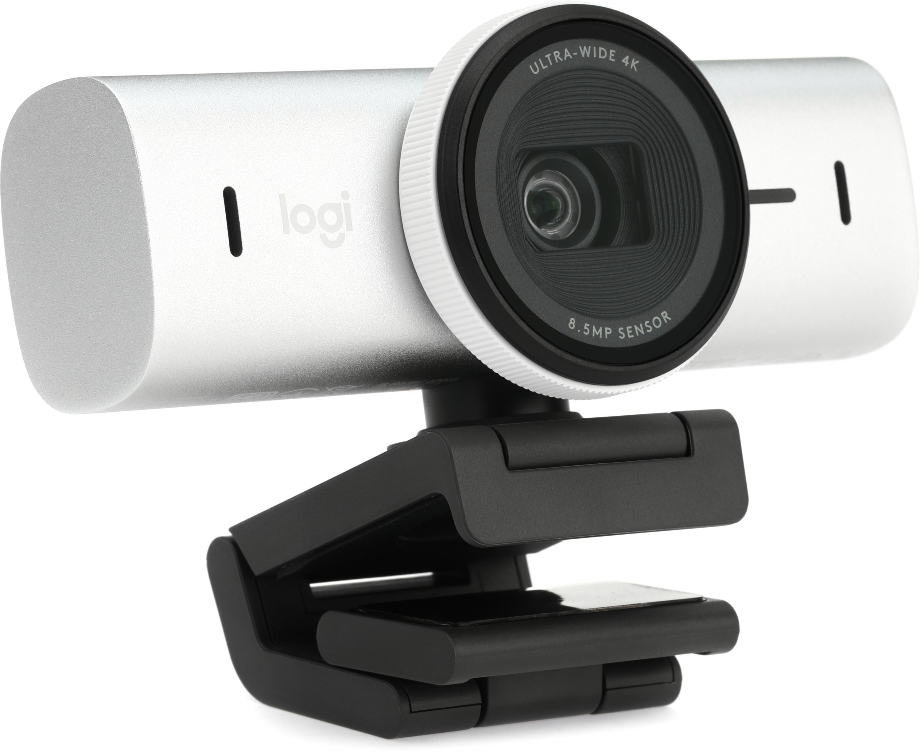 Logitech MX Brio Webcam - Pale Gray | Sweetwater