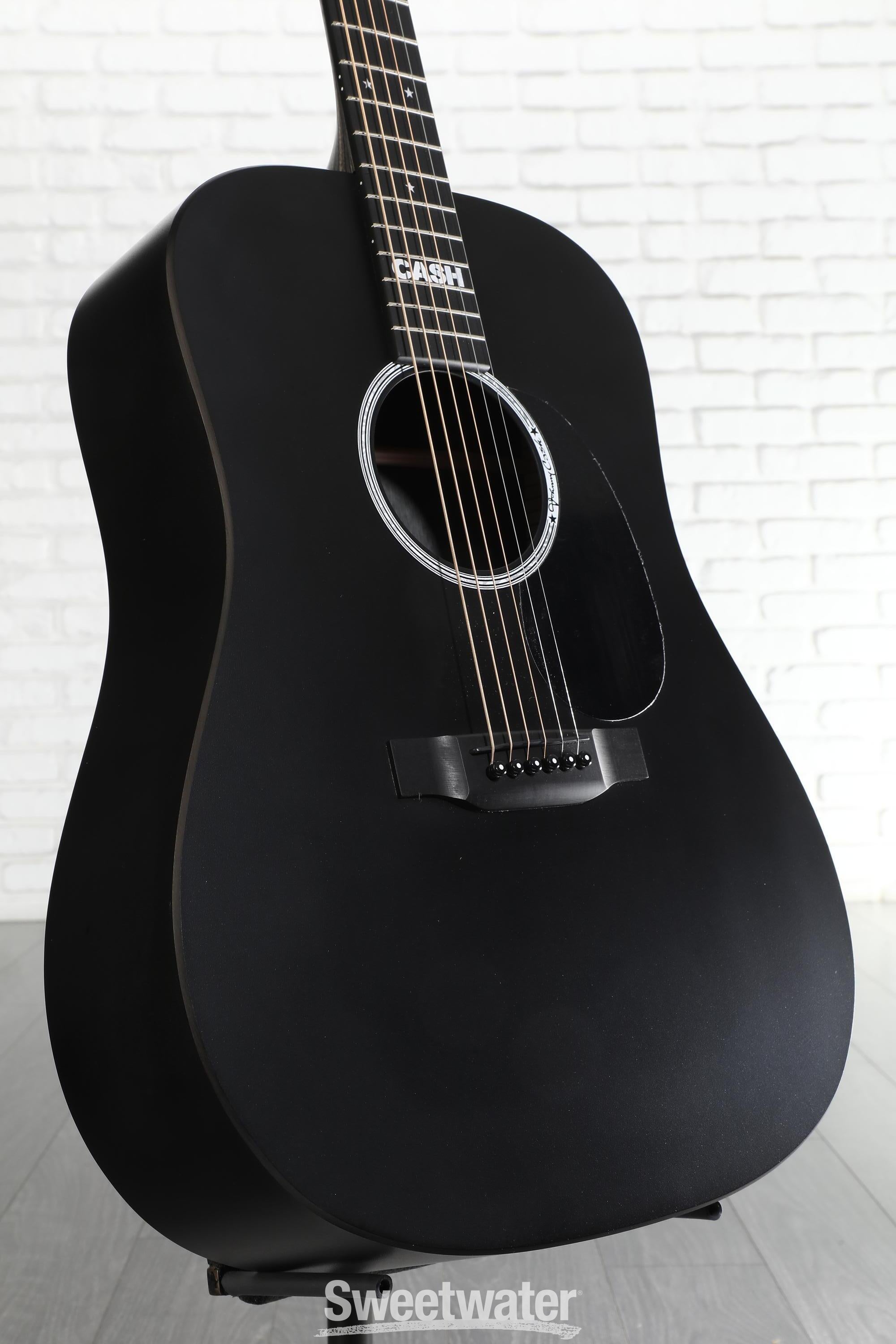 Martin DX Johnny Cash - Jet Black | Sweetwater