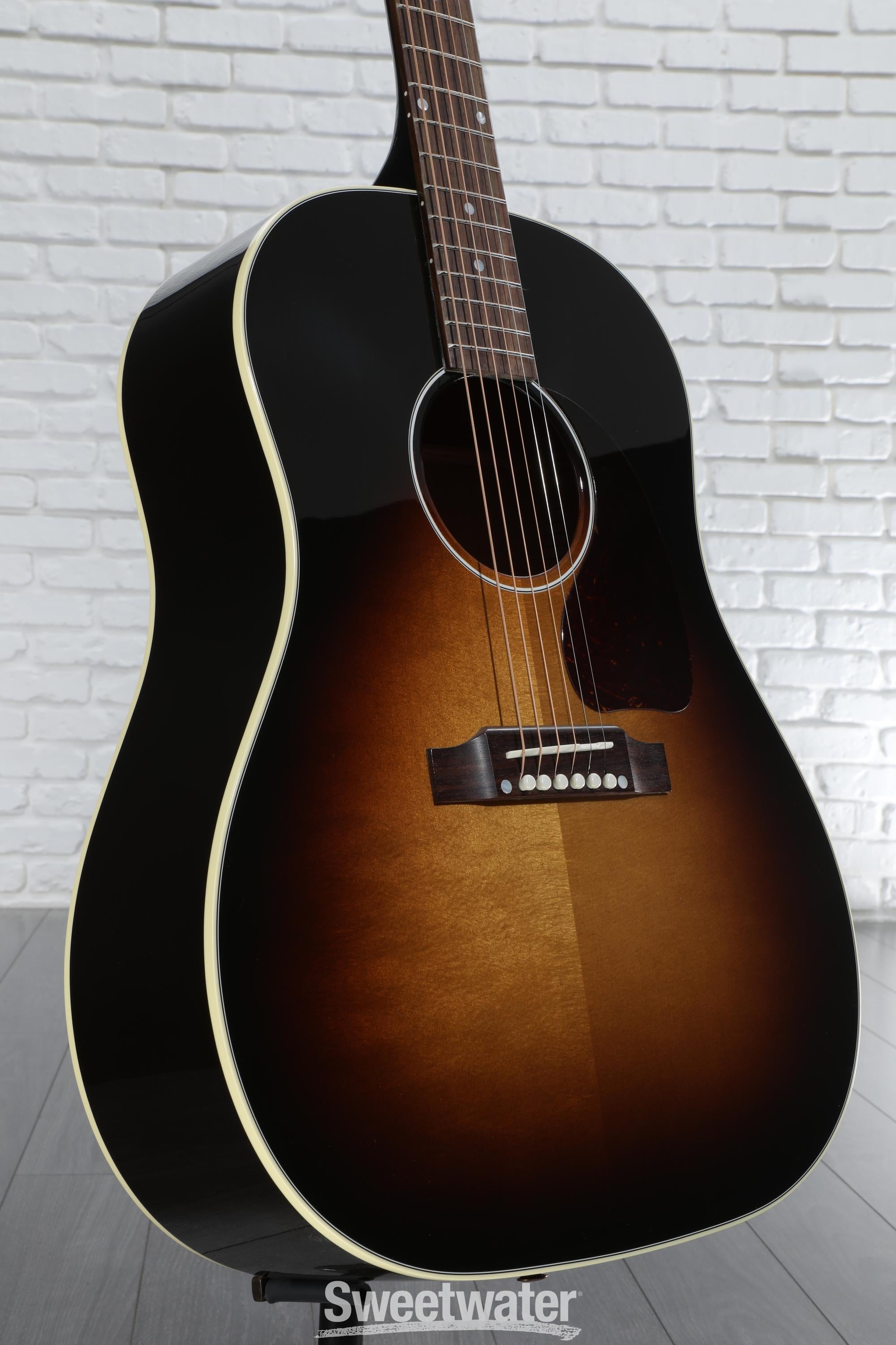 Gibson J-45 Standard サンバースト Gibson Acoustic J-45 Standard Acoustic Guitar - Vintage