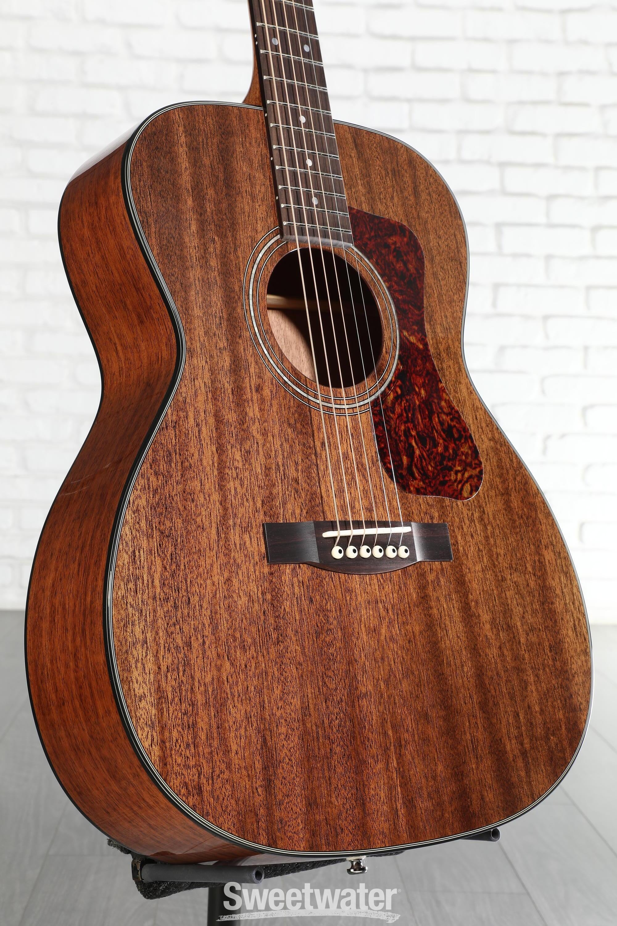 Guild OM-120, Orchestra Acoustic Guitar - Natural | Sweetwater