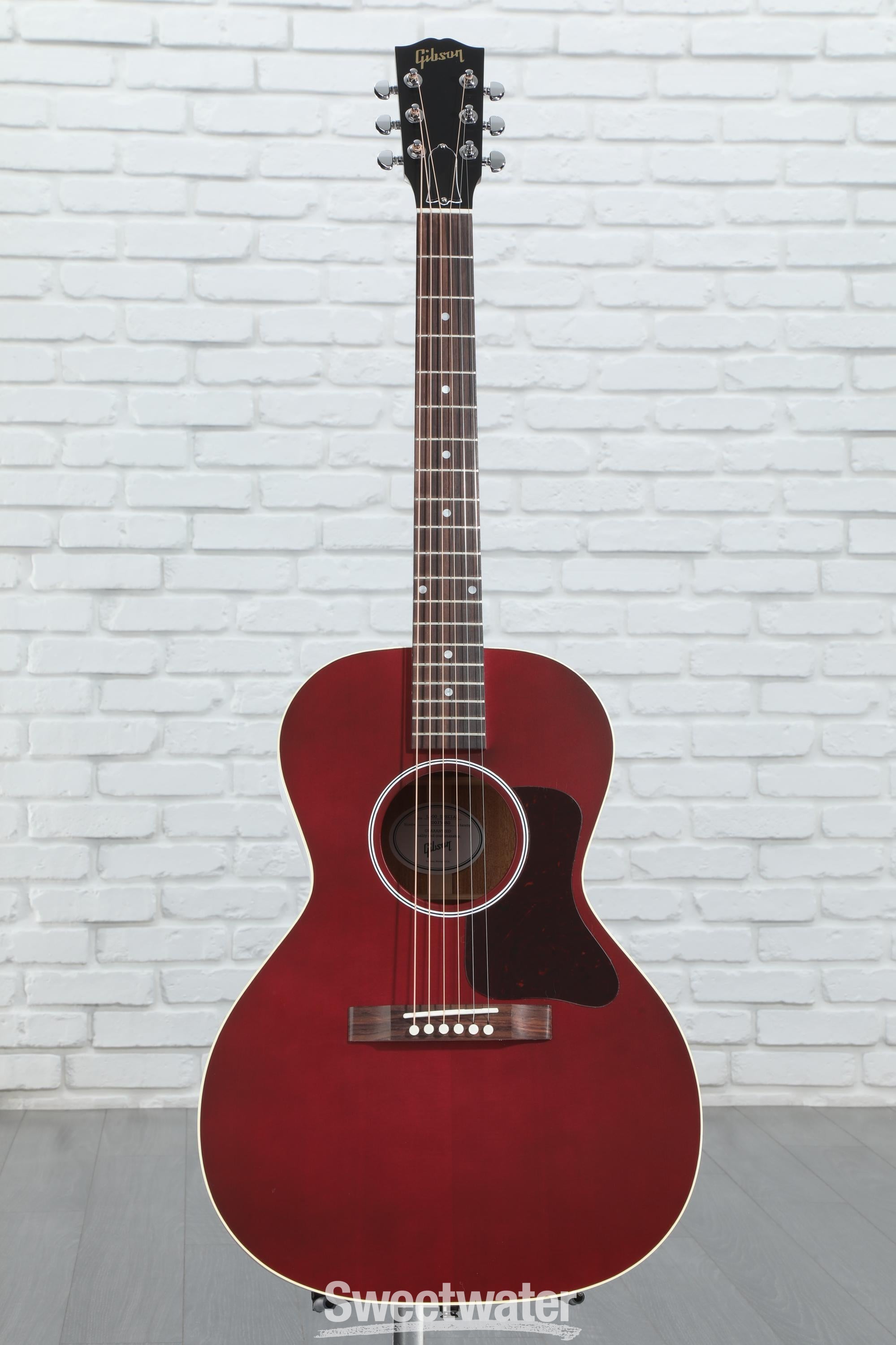 ギター Special ! Wasser held guitar/Gibson l-00 Gibson Acoustic L-00 Special Acoustic-electric Guitar - Wine