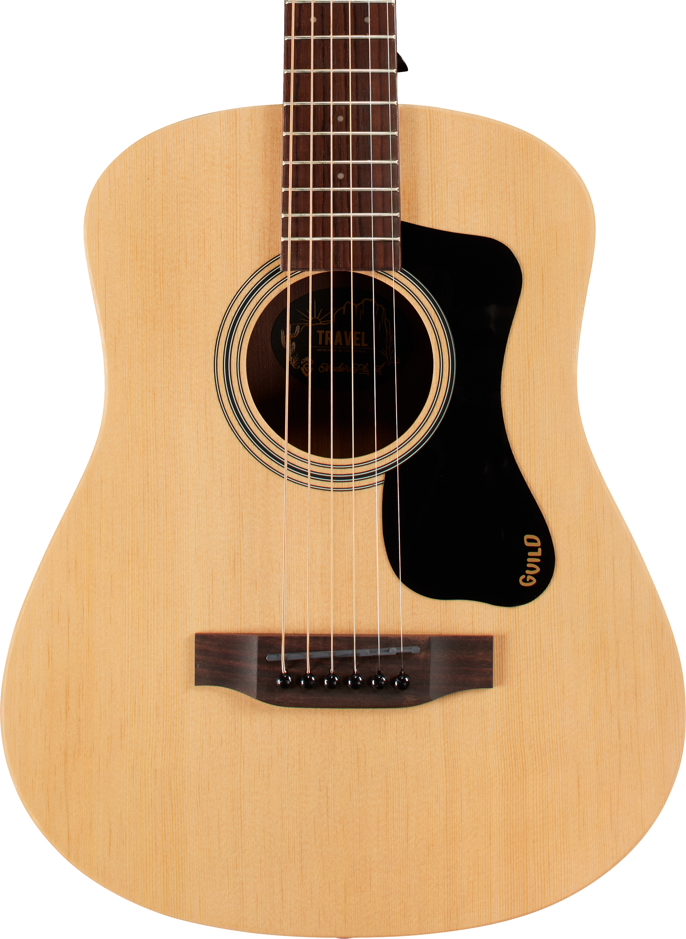 Photo of Guild Travel Spruce Acoustic Guitar - Natural