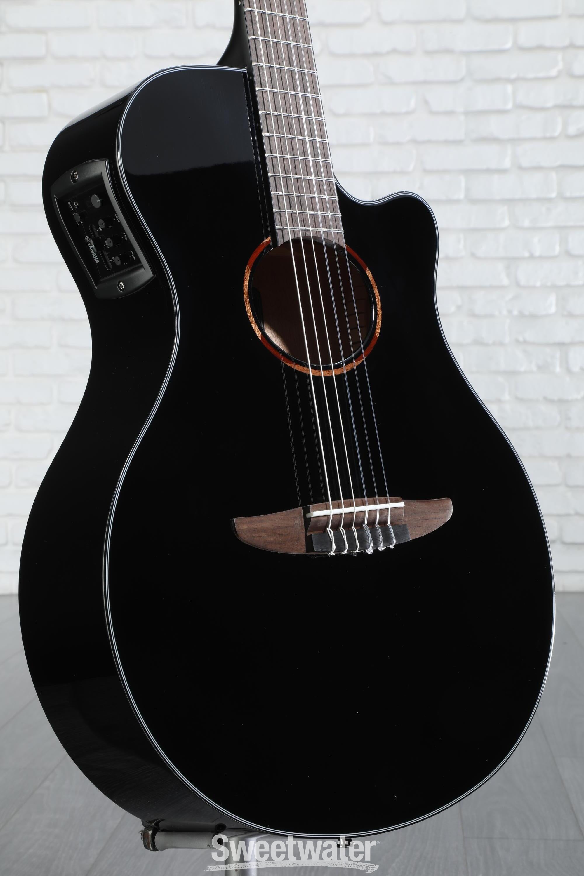 Yamaha NTX1 Nylon String Acoustic-electric Guitar - Black | Sweetwater