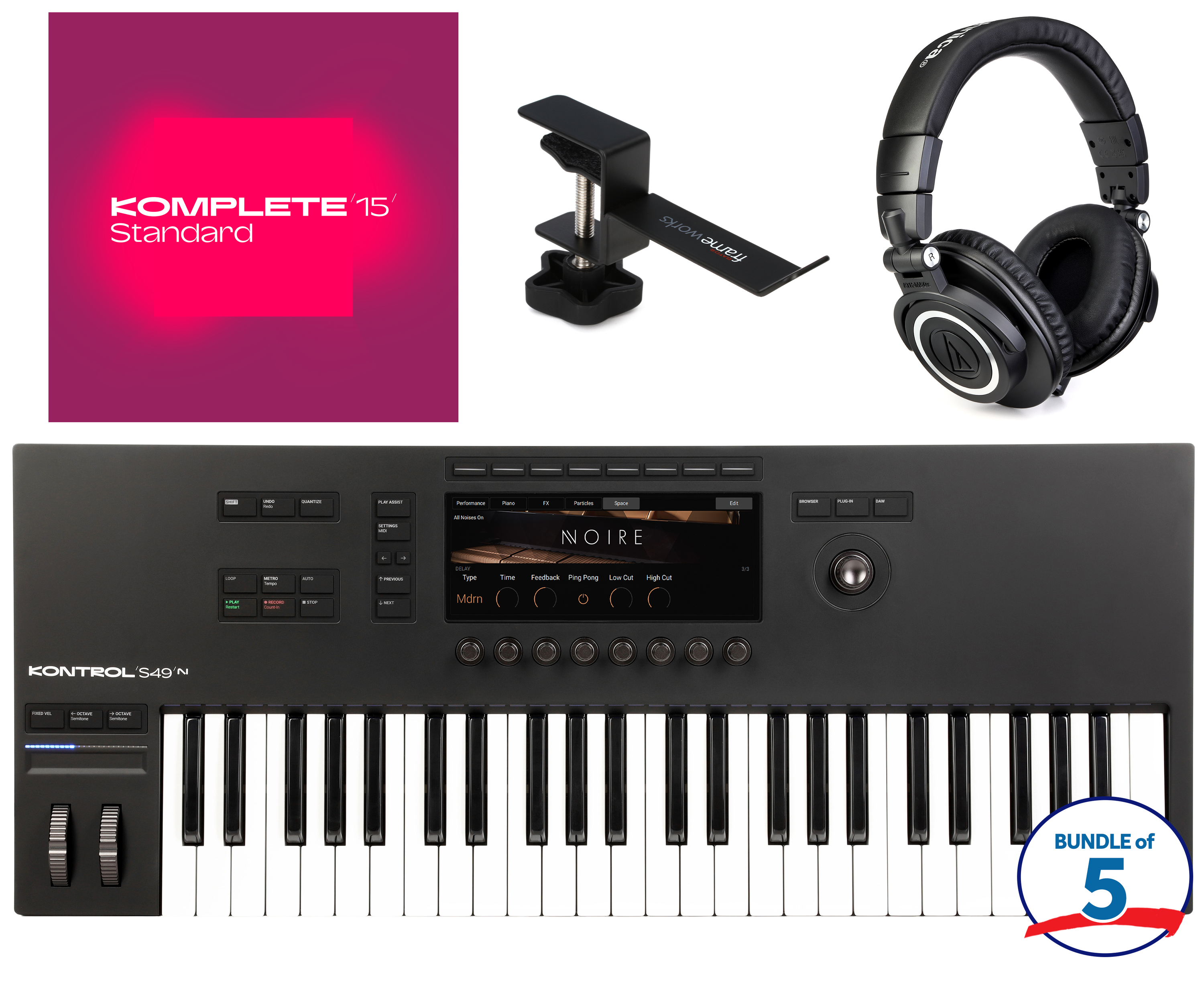 Native Instruments Kontrol S49 Mk3 49-key Smart Keyboard
