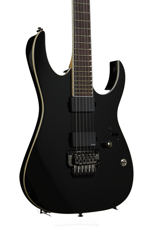 ギター Ibanez Iron Label RGIR20E-BK Ibanez Iron Label RGIR20E - Black | Sweetwater