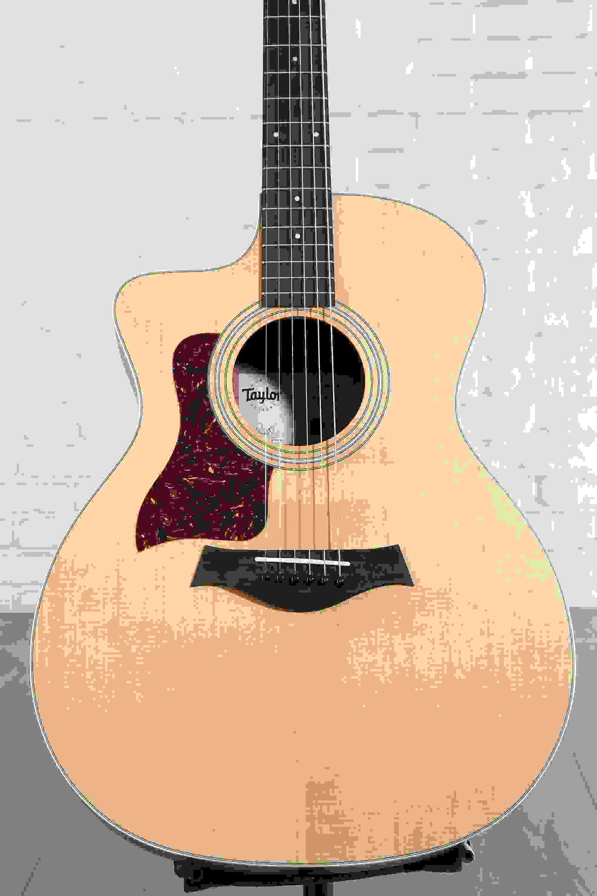 Taylor 214ce Left-handed Acoustic-electric Guitar - Layered Koa Back and Sides