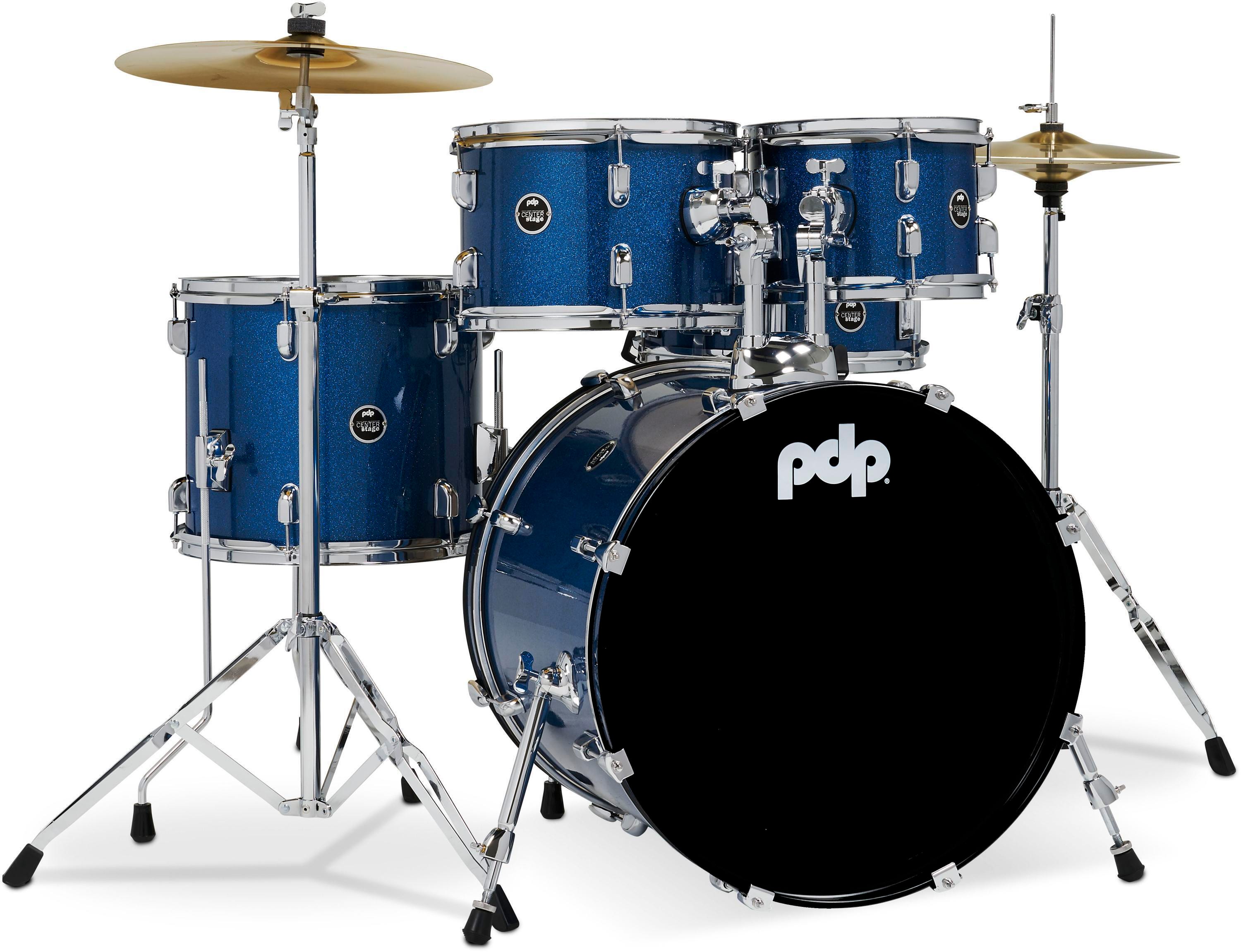 PDP Center Stage PDCE2015KTRB 5-piece Complete Drum Set with