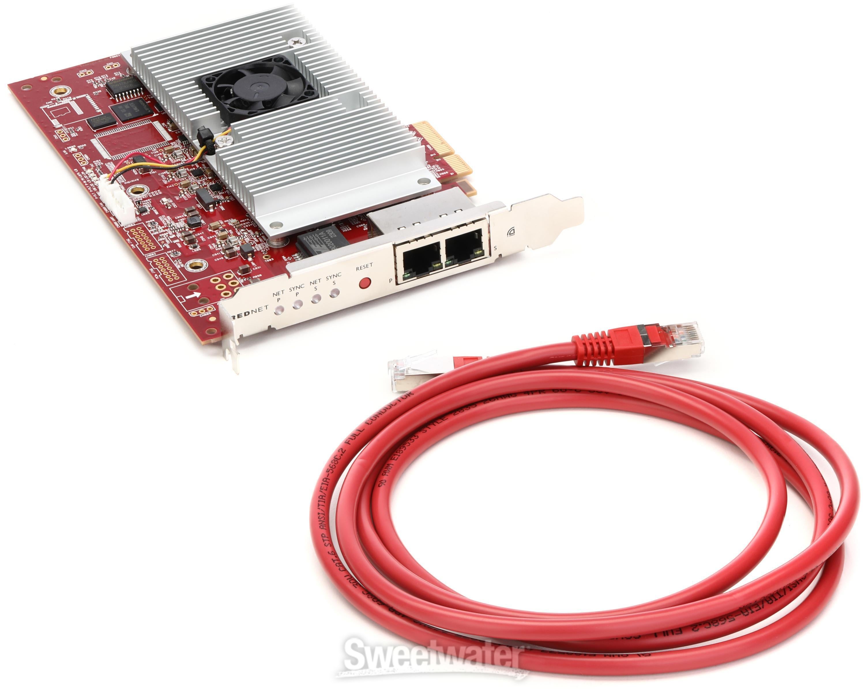 Focusrite RedNet PCIeNX 128 x 128 PCIe Audio Interface