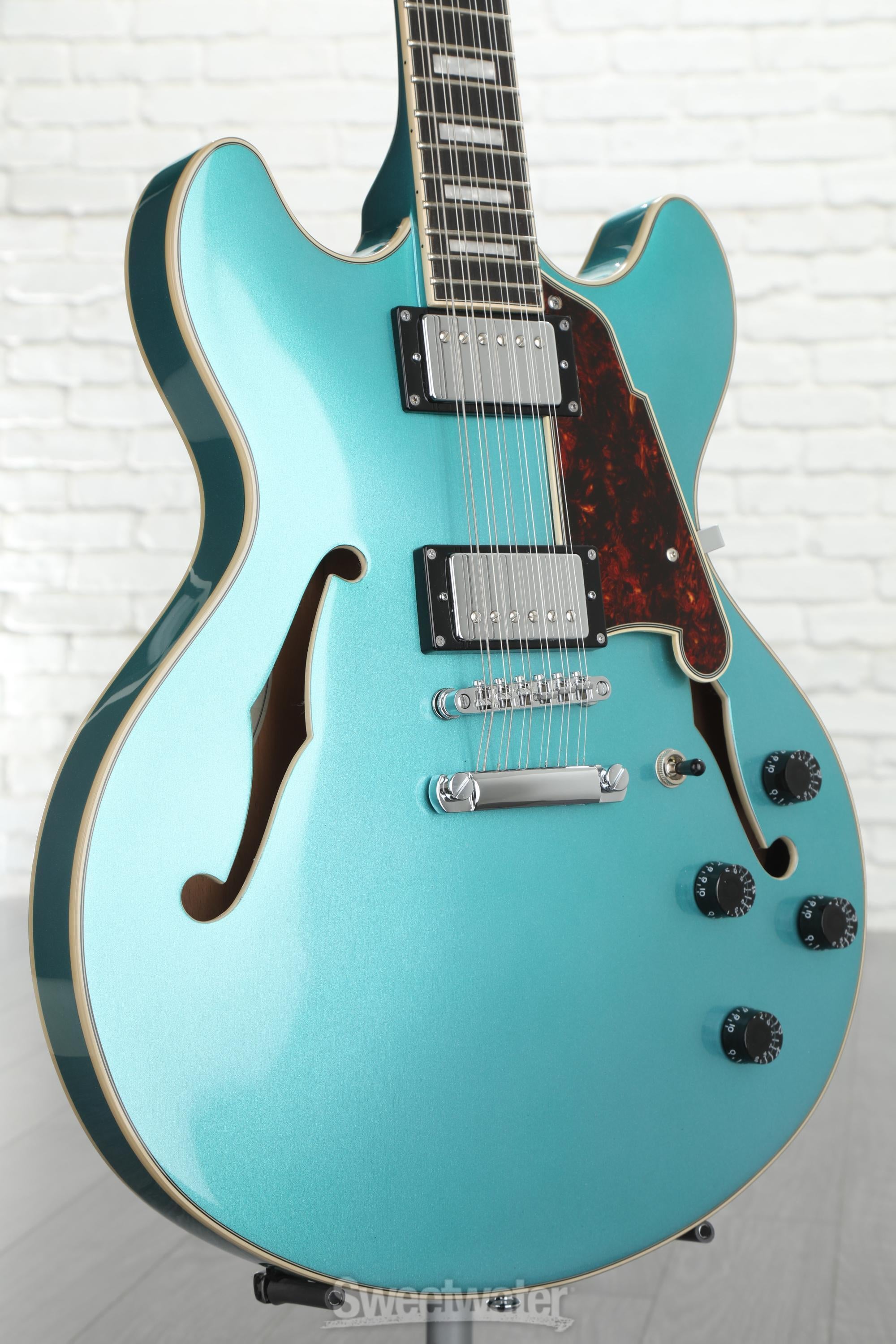 D'Angelico Premier DC Semi-Hollow Electric Guitar With