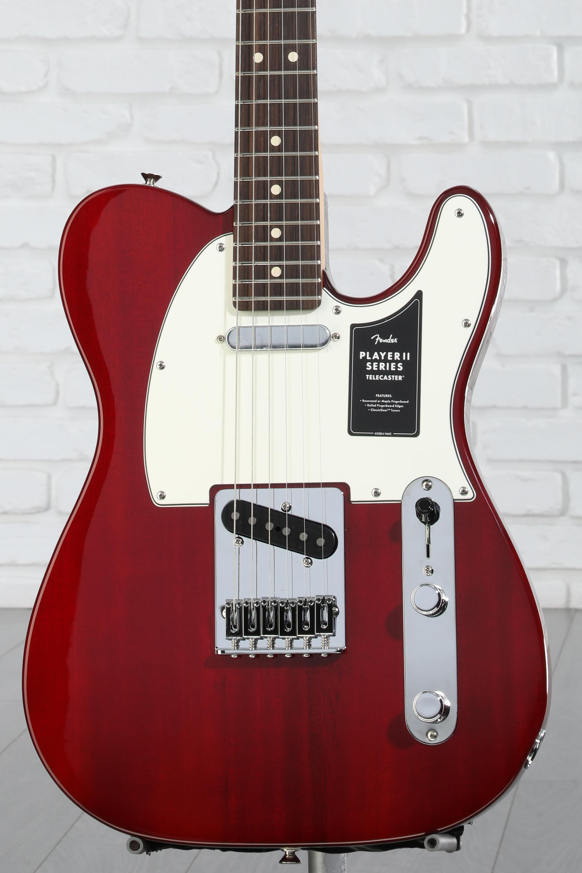 Fender Player II Telecaster Electric Guitar - Transparent Fender Player II Telecaster Electric Guitar - Transparent