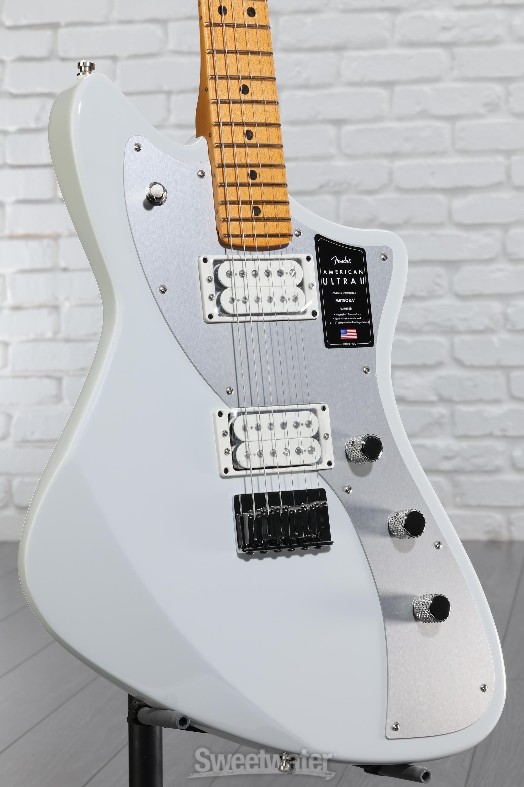 Fender American Ultra II Meteora Electric Guitar - Avalanche