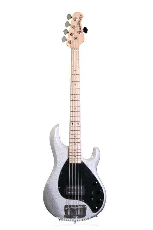 Ernie Ball Music Man Stingray 5 H - Silver Sparkle | Sweetwater