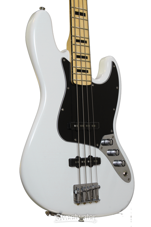 Squier Vintage Modified Jazz Bass '70s - Olympic White Reviews