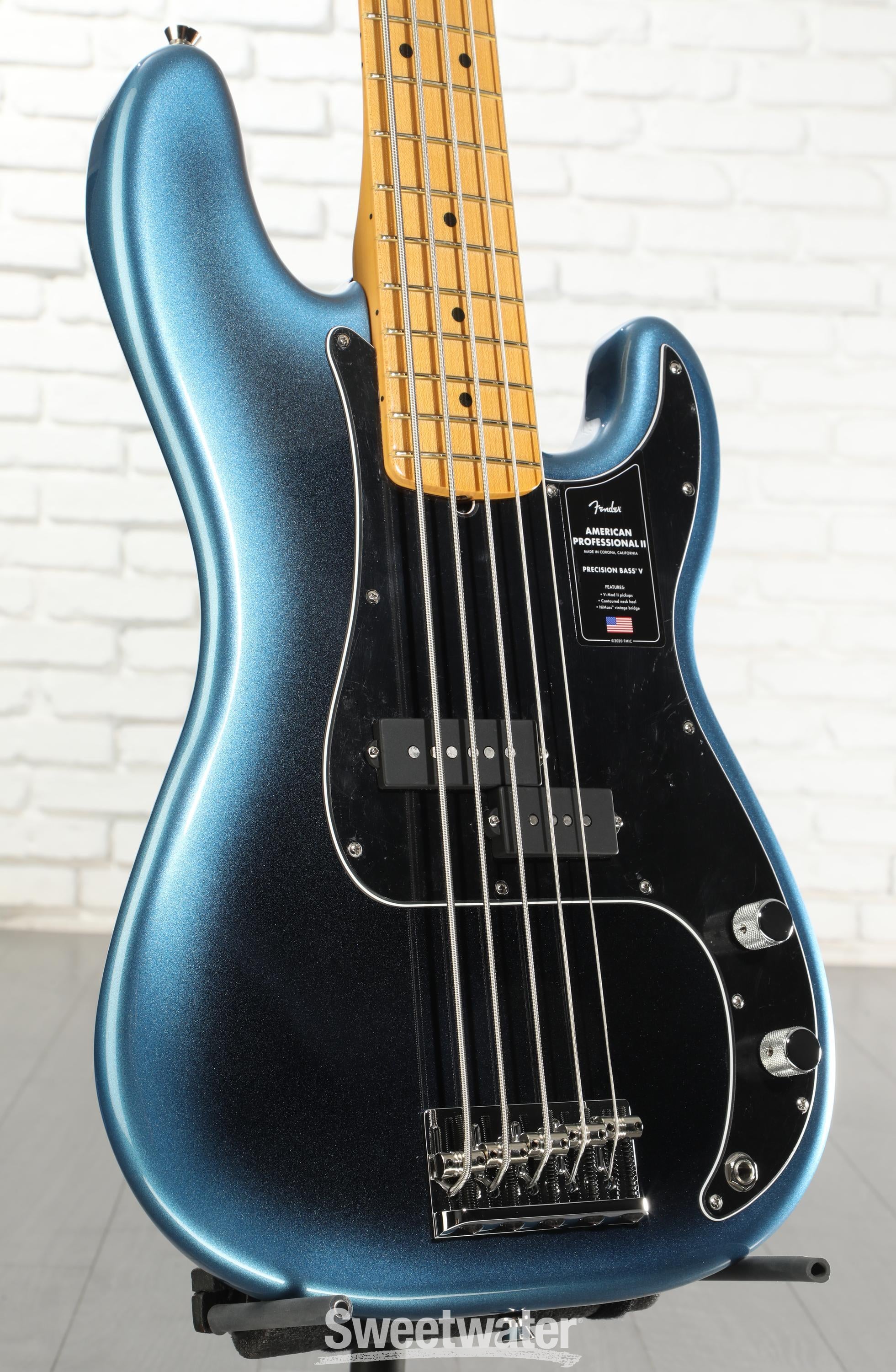 Fender American Professional II Precision Bass V - Dark Night