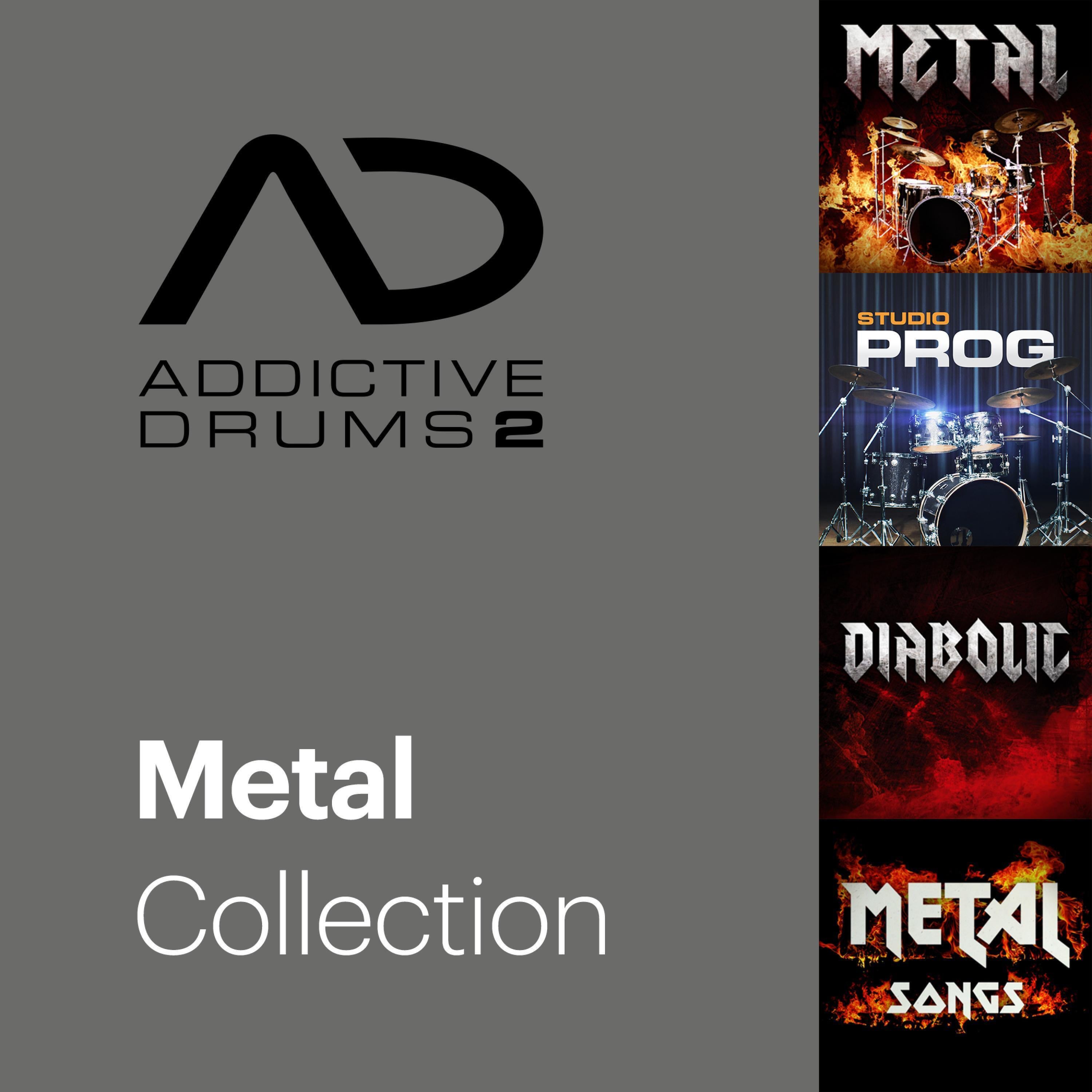 Addictive Drums 2: Metal Collection Expansion Pack - Sweetwater