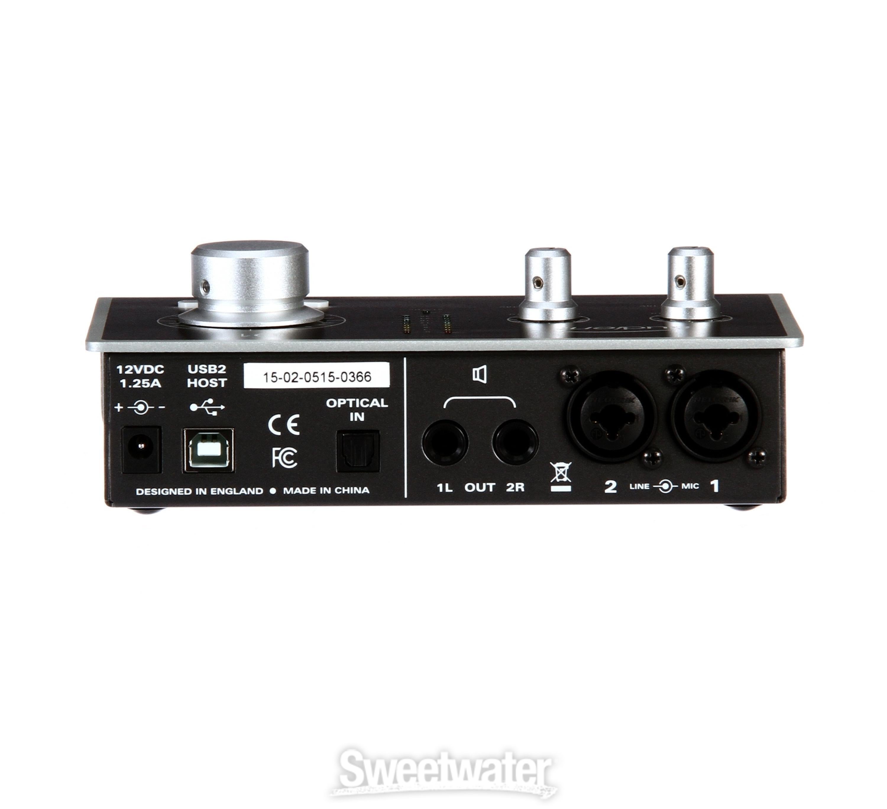 Audient ID14mk2 Audio Interface with AKG Perception 420
