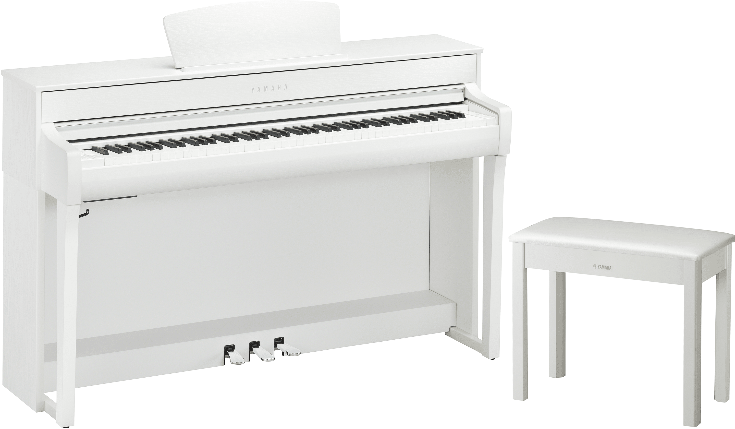 Yamaha Clavinova CLP 735 - White on sale – The Piano Guys Piano Store
