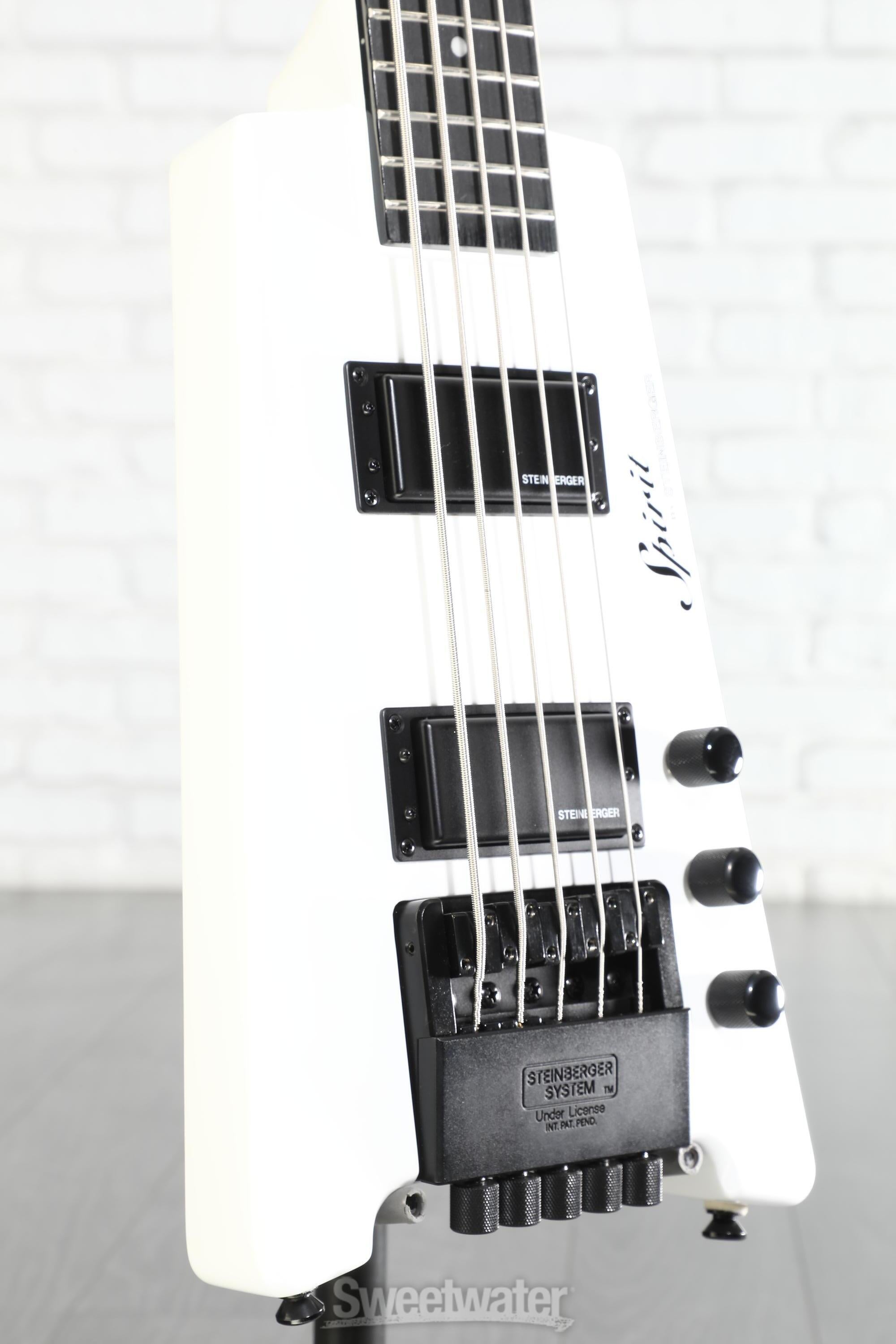 Steinberger Spirit ホワイトエレキギター Steinberger Spirit GT Pro Deluxe White | The Music Zoo