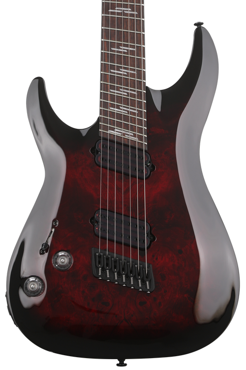 Schecter Omen Elite-7 Multiscale Left-handed 7-string Electric Guitar