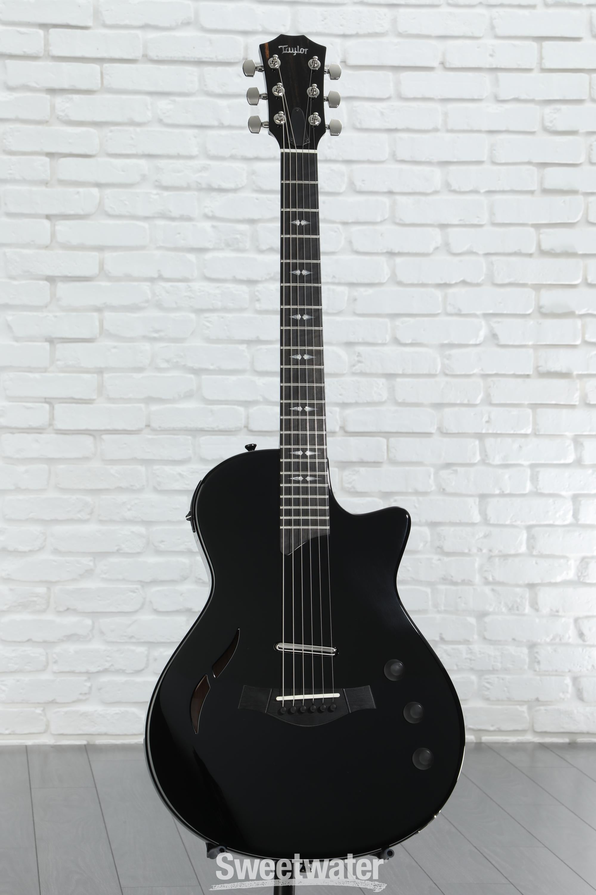 Taylor T5z Pro Hollowbody Electric Guitar - Black | Sweetwater