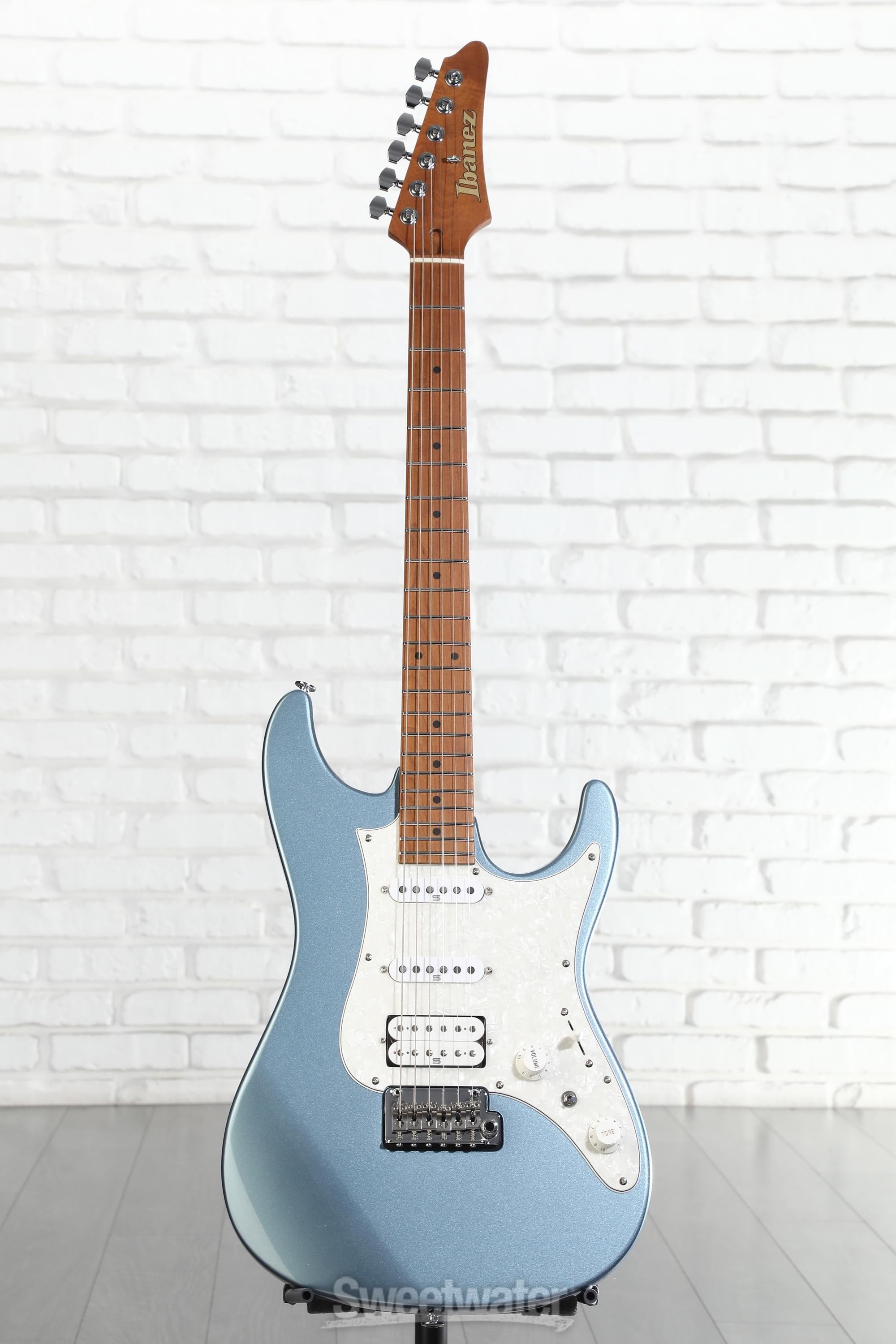 Ibanez Prestige AZ2204 - Ice Blue Metallic | Sweetwater