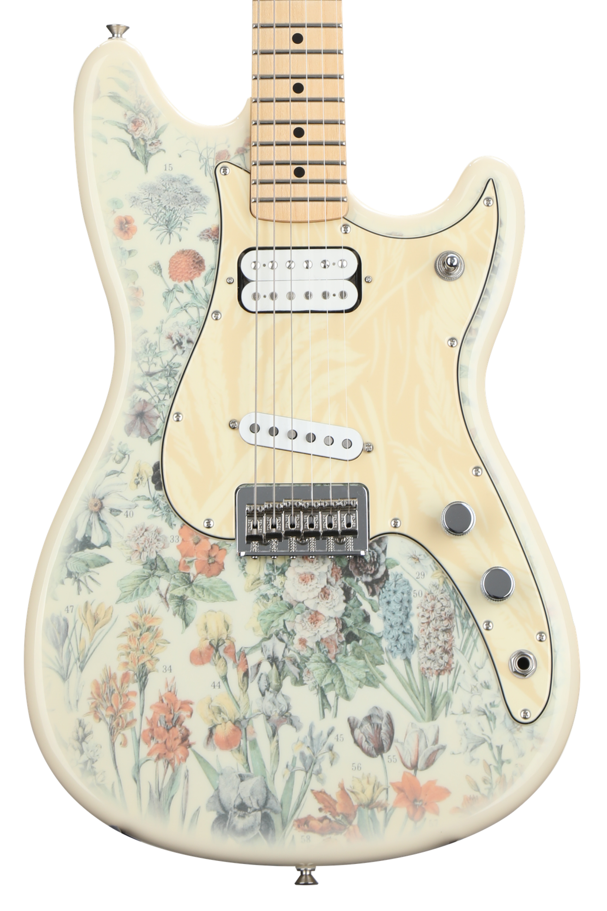 Fender Shawn Mendes Musicmaster Floral Electric Guitar - Floral
