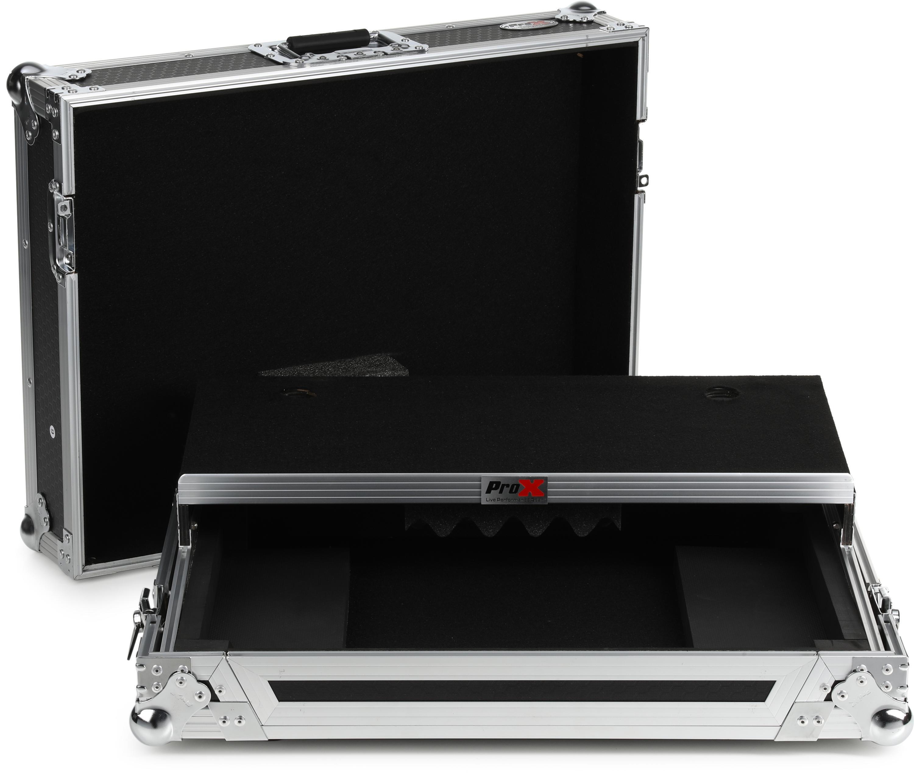 ProX XS-UXLT MK2 Universal Flight Case for DJ Controllers with Sliding  Laptop Shelf