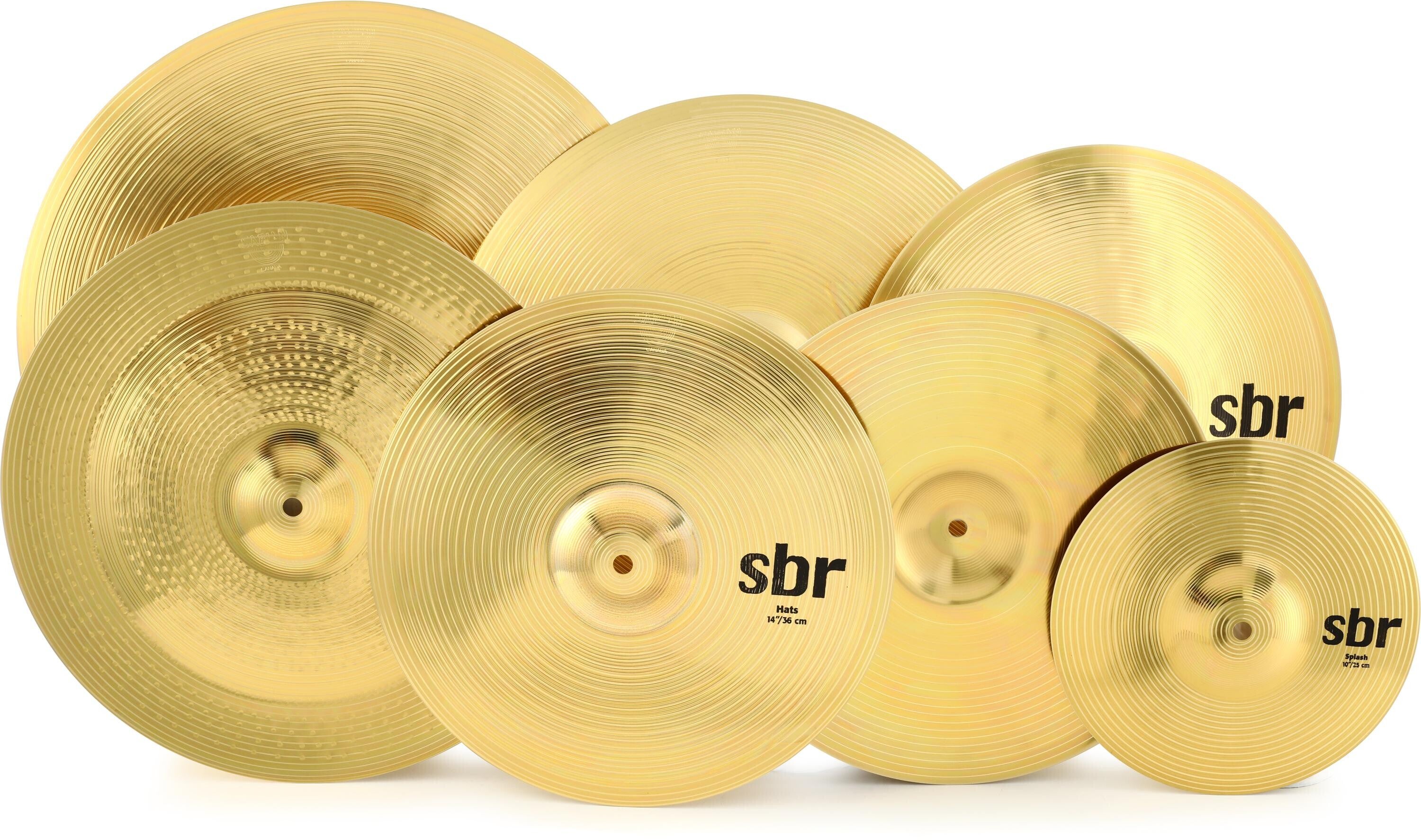 Sabian SBR Super Set Cymbal Pack - 10-/14-/16-/16-/18-/20-inch