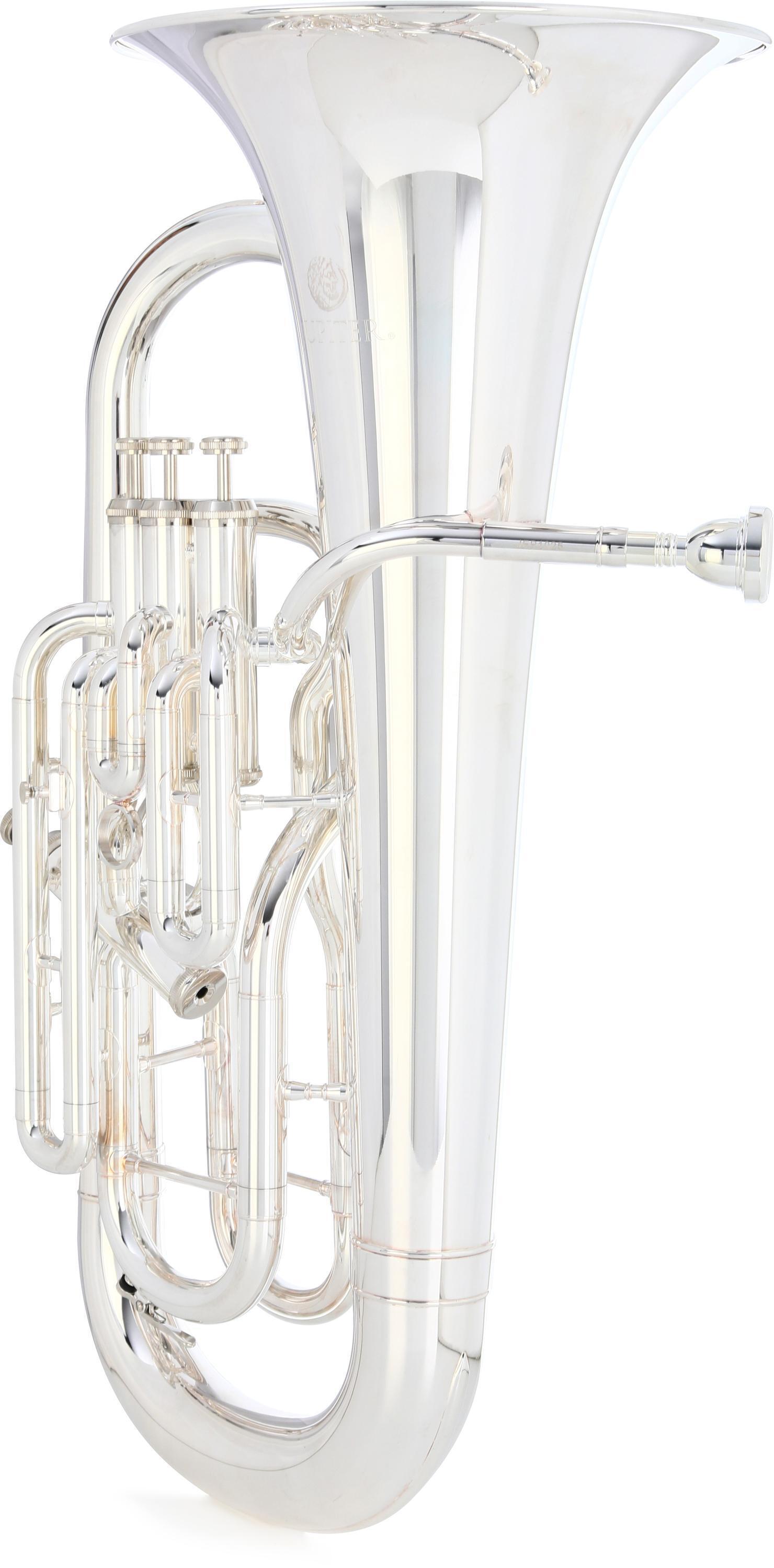 Jupiter JEP1025 Intermediate 4-valve Euphonium - Clear