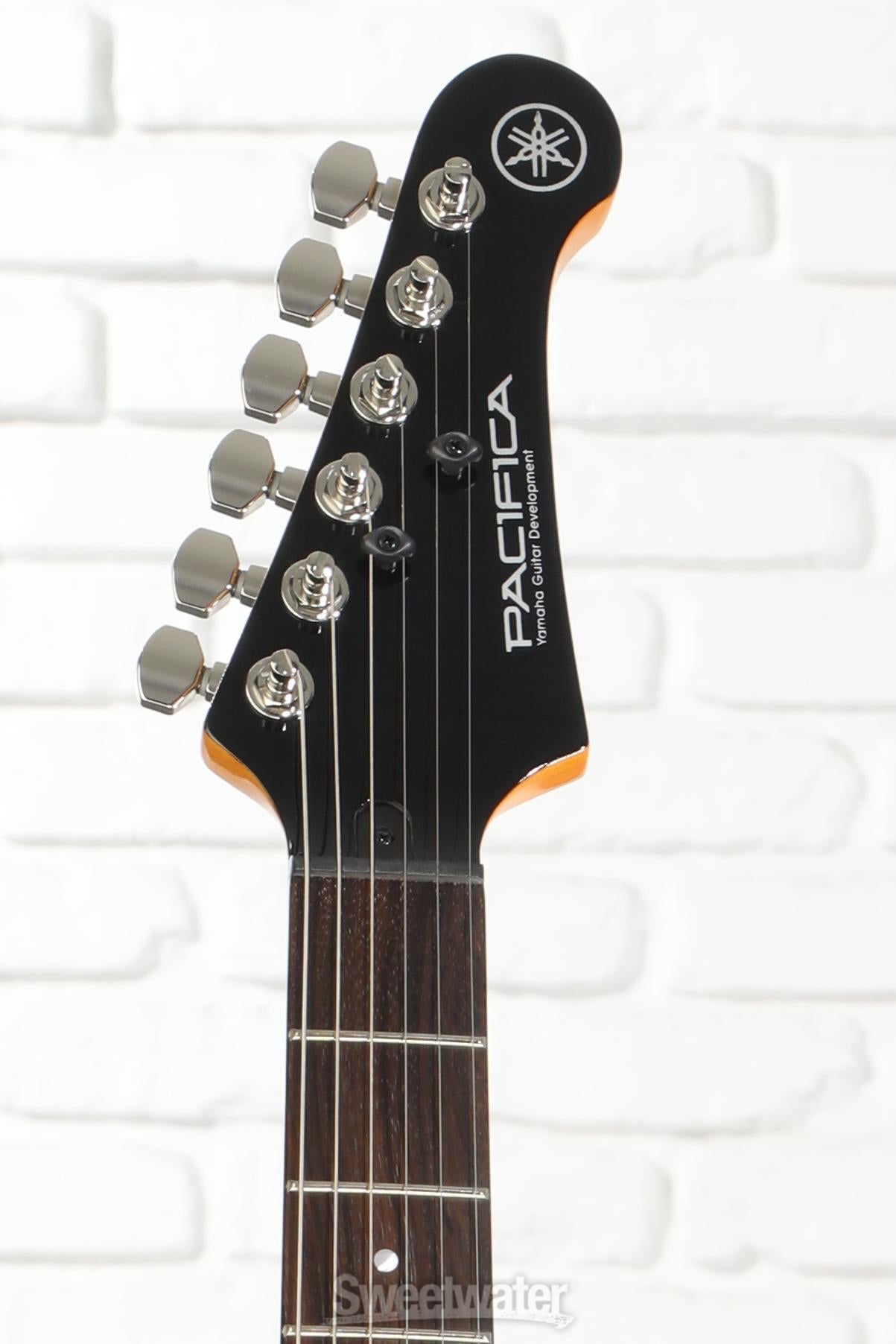 Yamaha PAC612VIIFM Pacifica Electric Guitar - Translucent Black