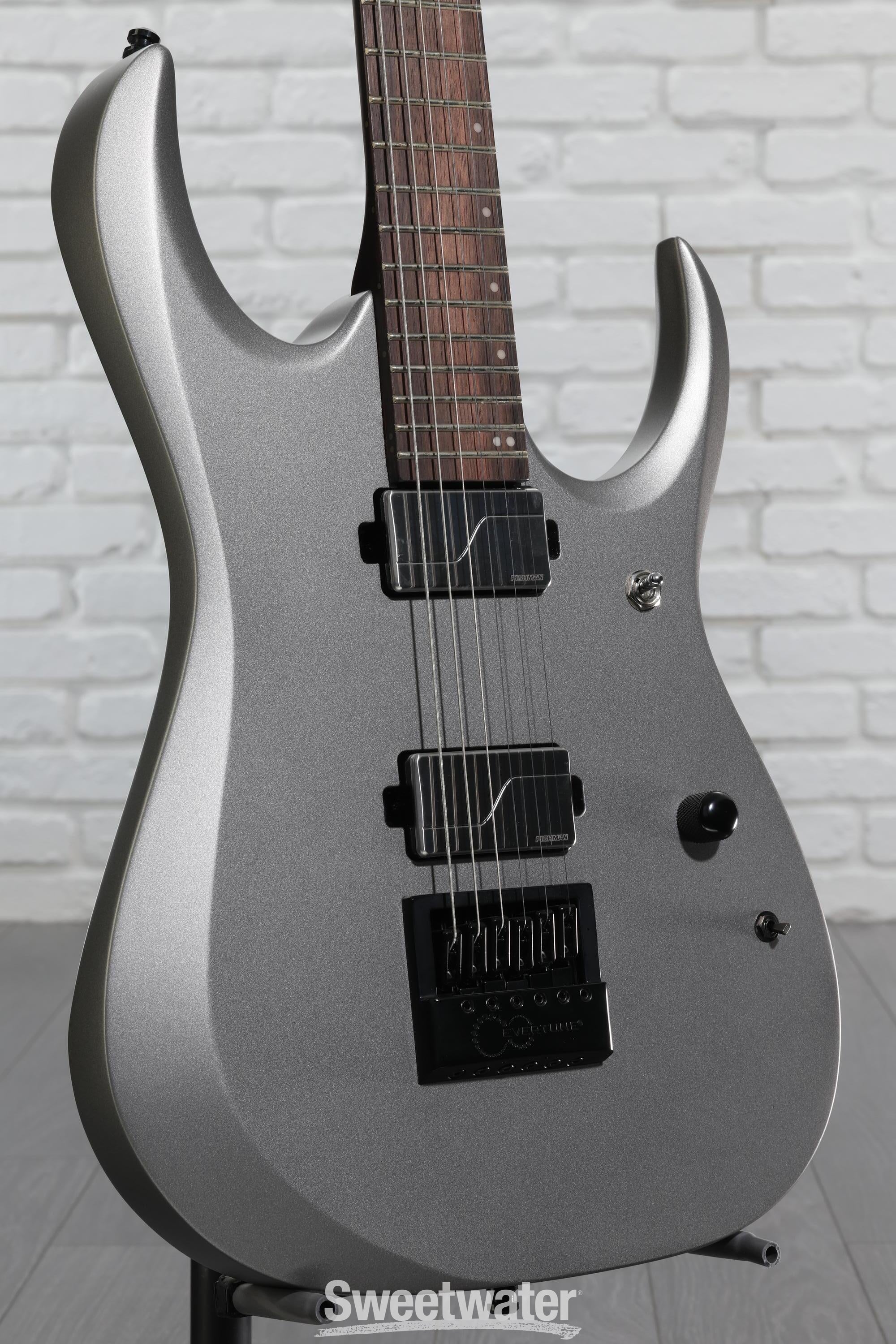 Ibanez Axion Label RGD61ALET - Metallic Gray Matte | Sweetwater