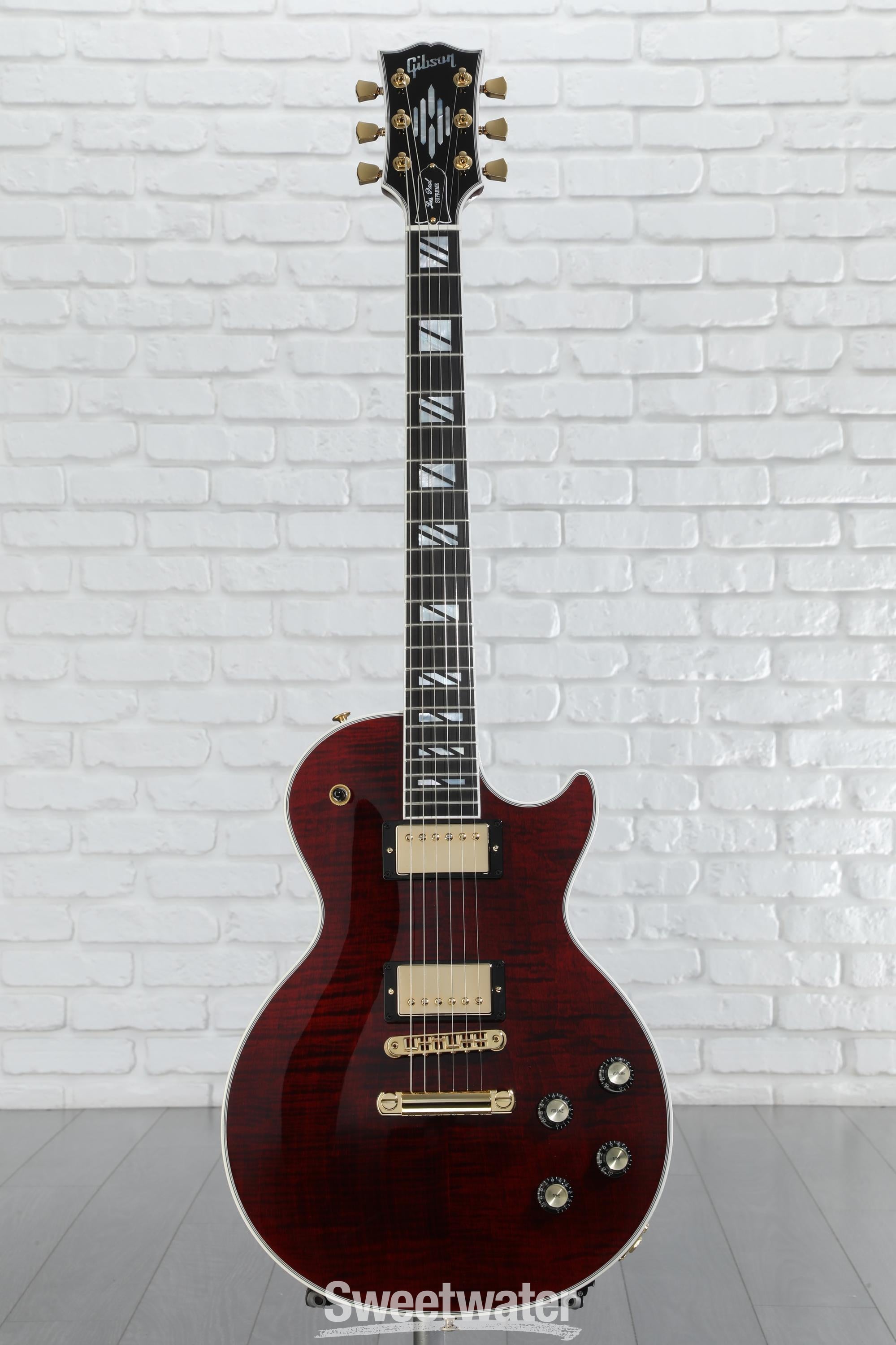 Gibson Les Paul Supreme Electric Guitar - Wine Red | Sweetwater