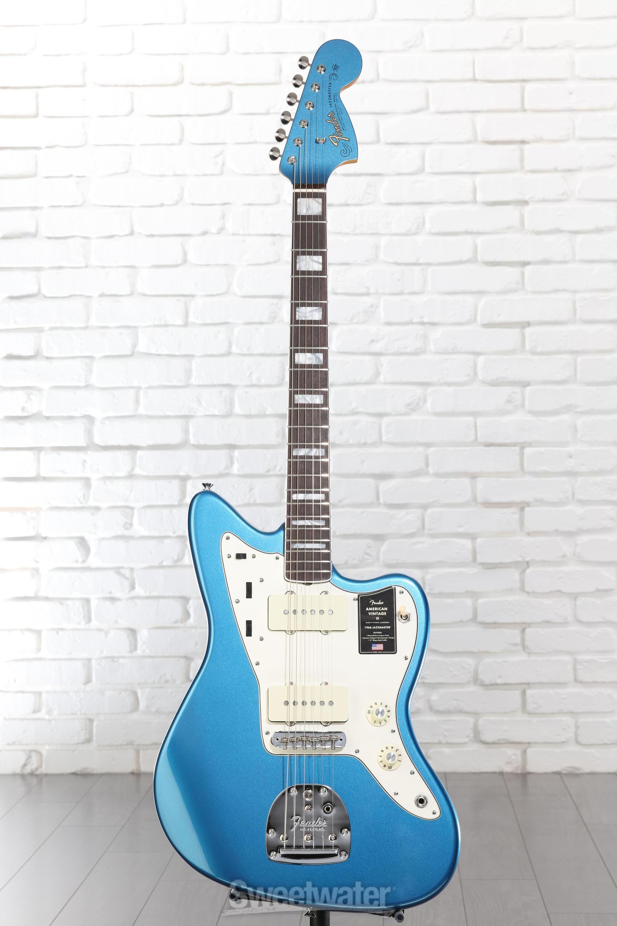 Fender アメヴィンII 1966 Jazzmaster 生産終了カラー American Vintage II 1966 Jazzmaster - Lake Placid Blue – Dave's