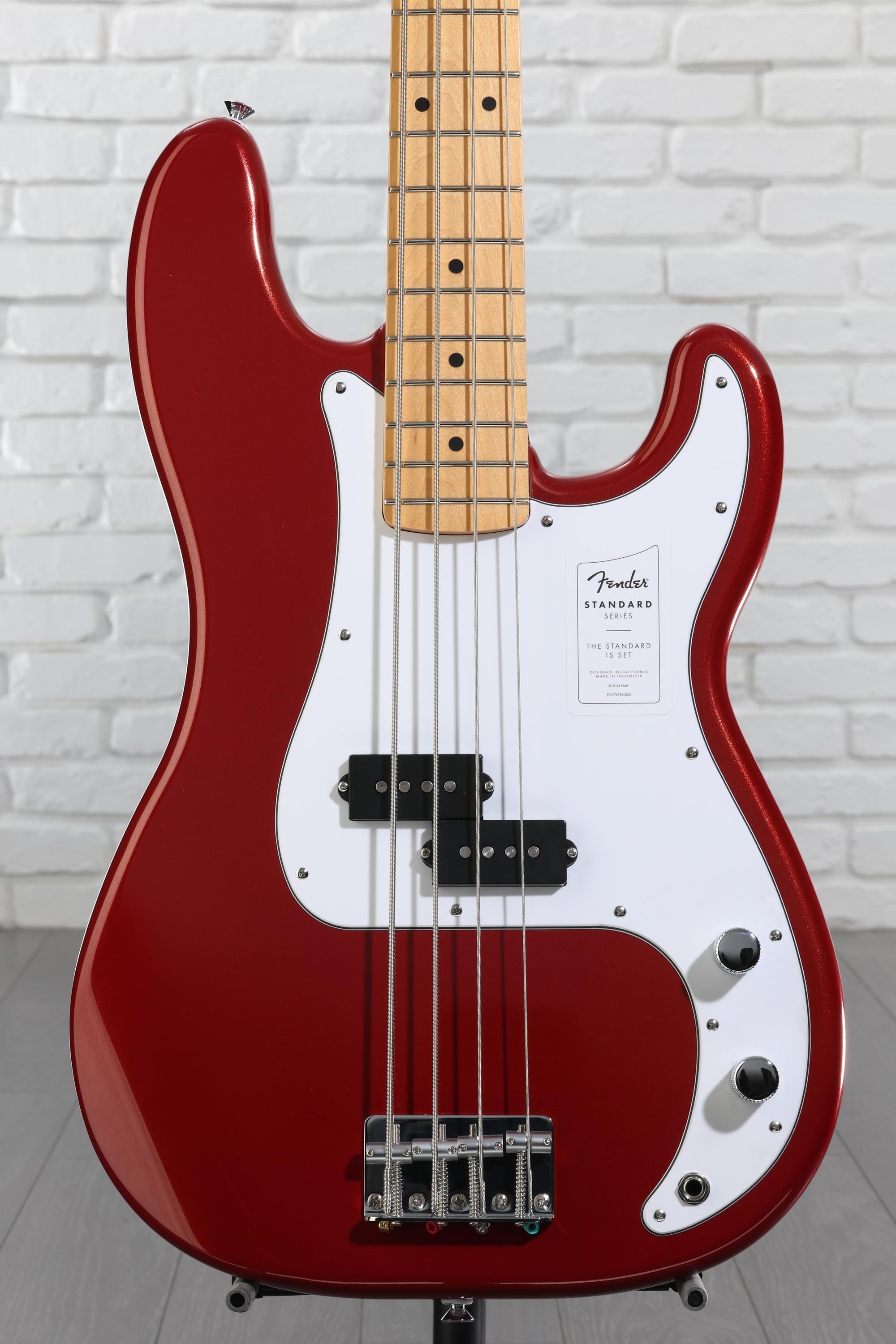 Fender Standard Precision Bass - Candy Cola, Maple Fingerboard