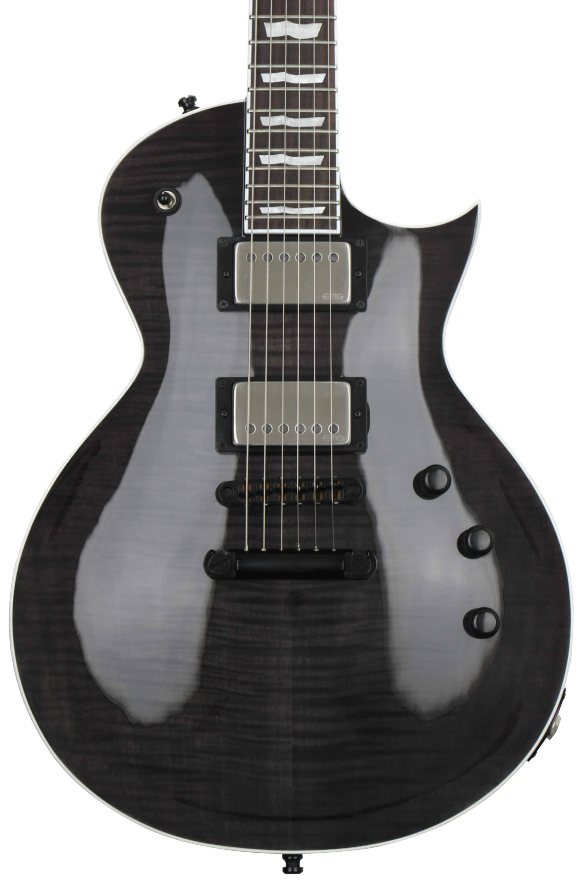 T*R様 7弦ESP LTD EC-407 Eclipse シェイプ/EMGピッ ESP LTD EC-407 Black Satin – United States