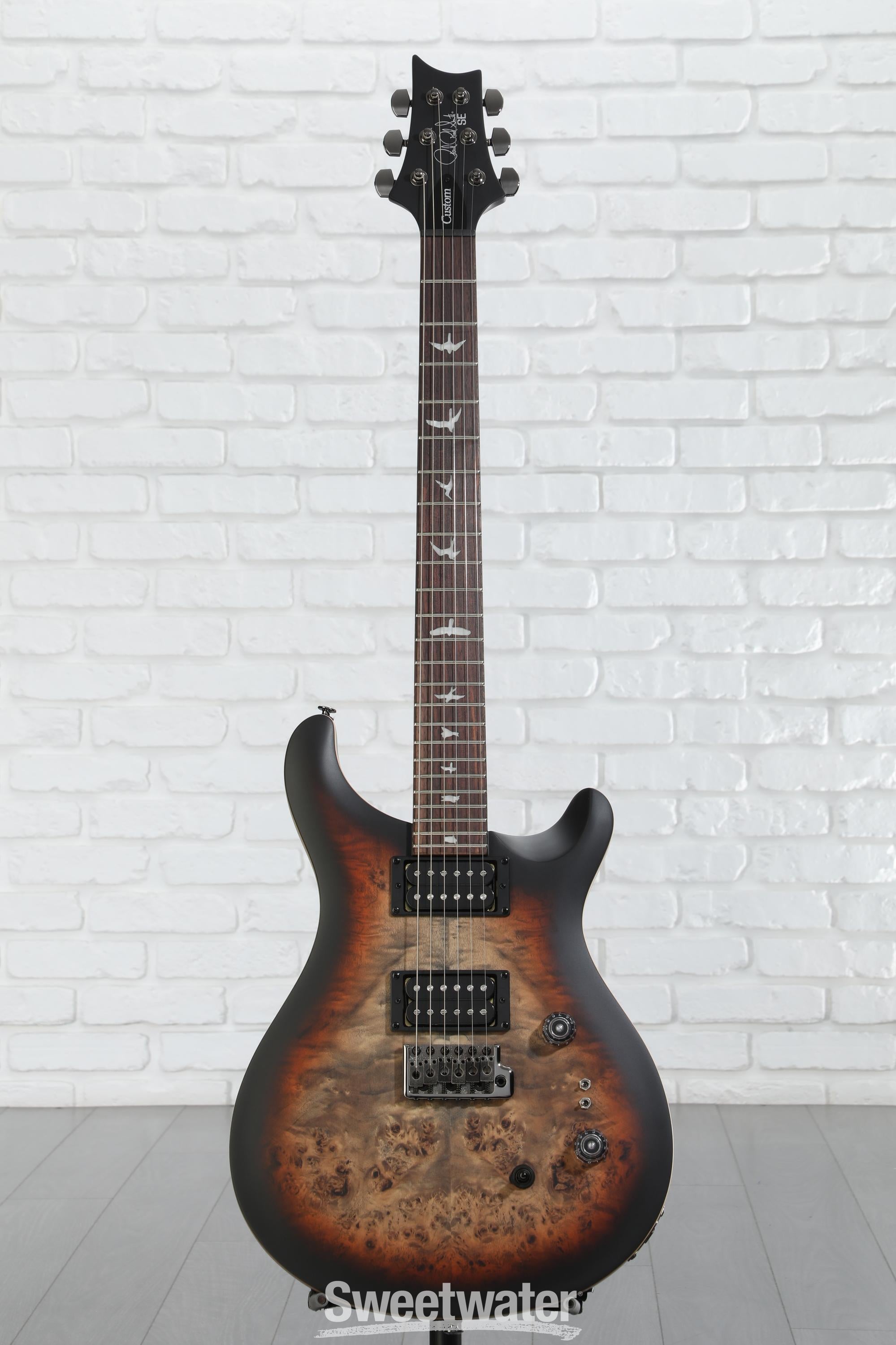 ギター PRS Custom 24-08 10top charcoal burst PRS Custom 24-08 Electric Guitar - Charcoal Burst 10-Top