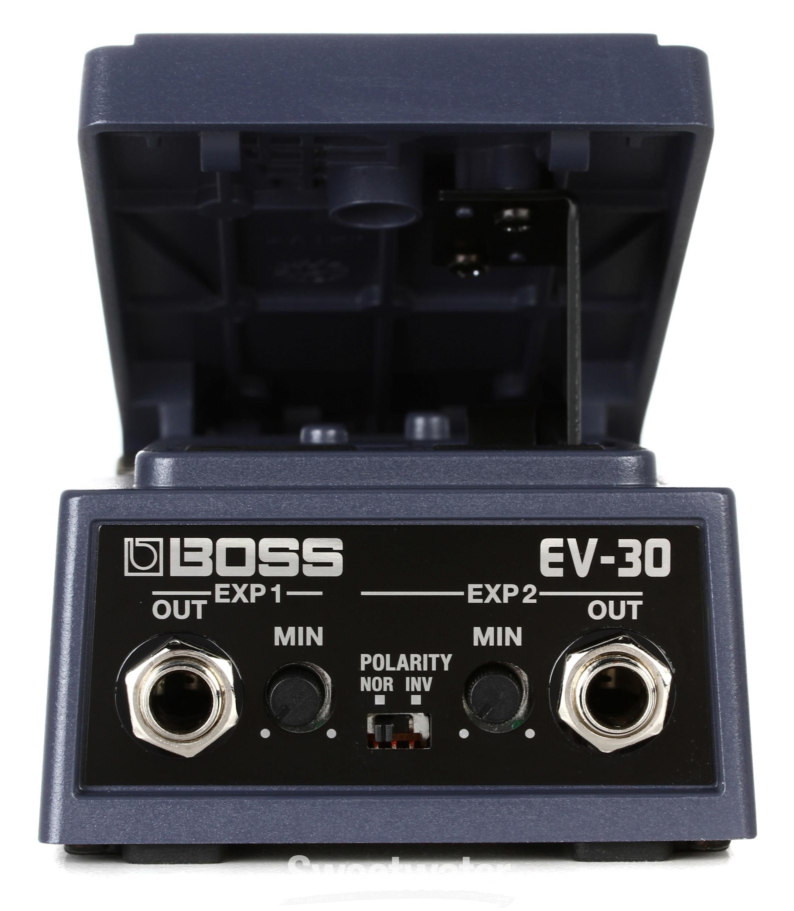 Boss EV-30 Dual Expression Pedal | Sweetwater