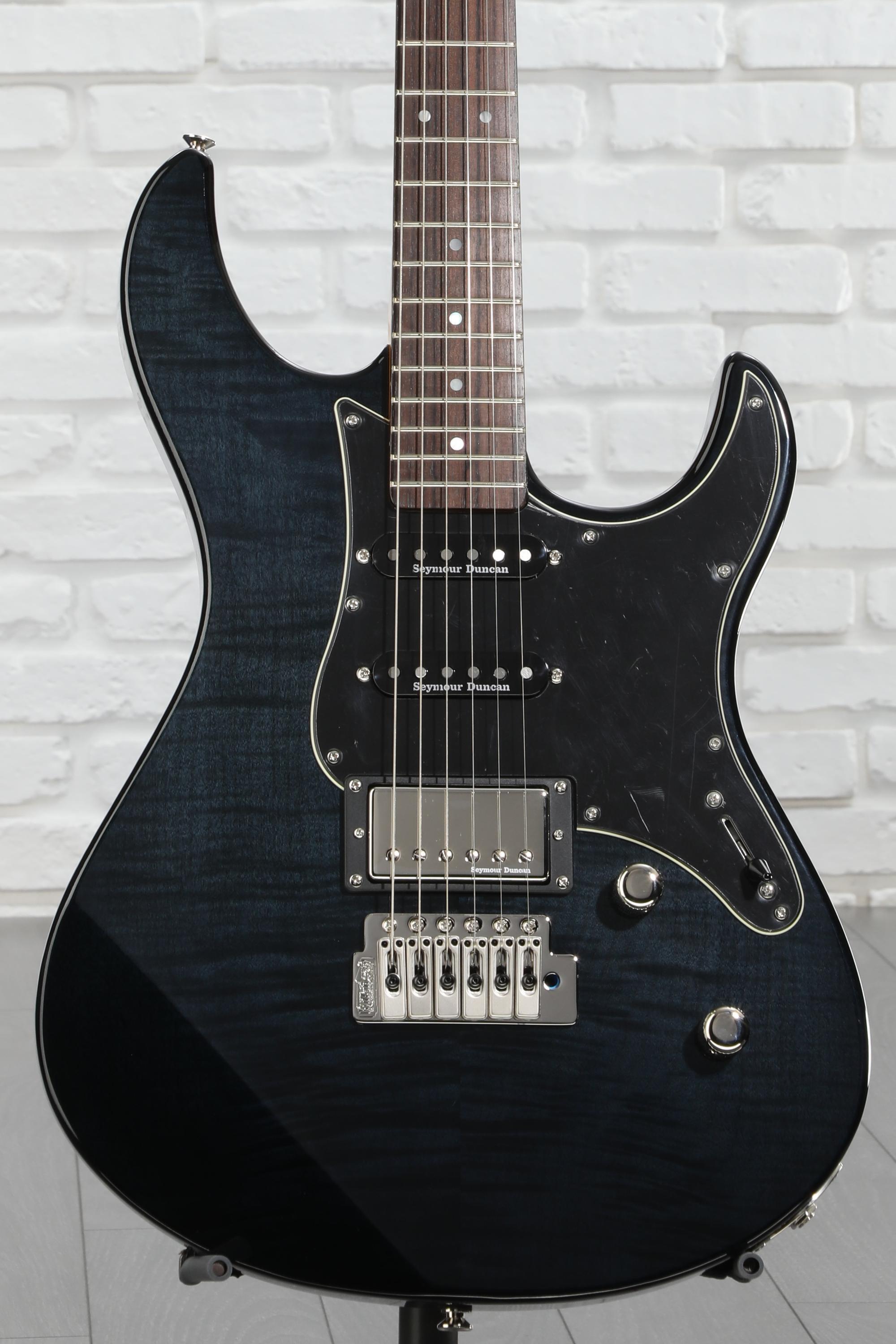 Yamaha PAC612VIIFM Pacifica Electric Guitar - Translucent Black